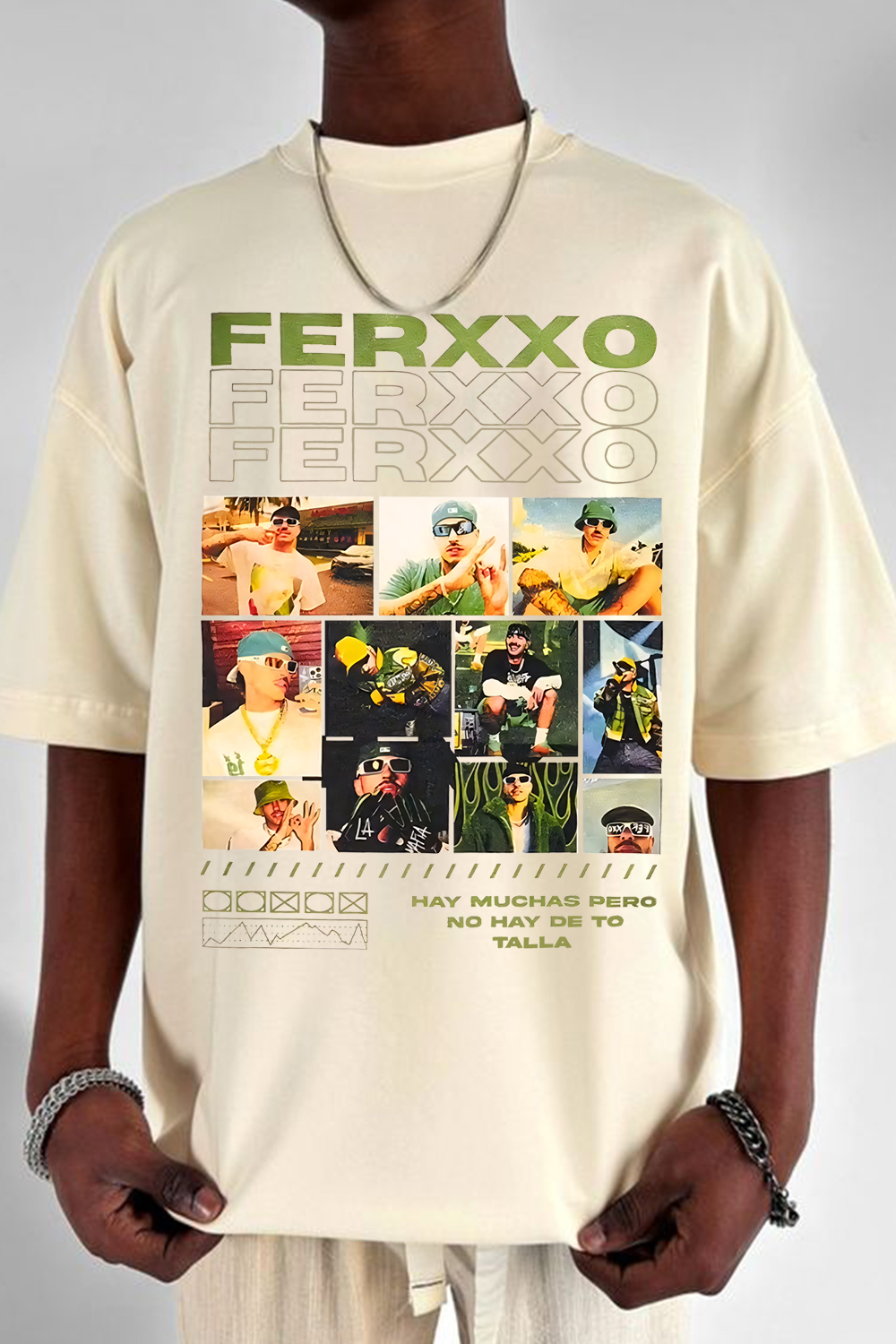 New T-Shirt Ferxxo Printed Merch, Shirt Ferxxo Printed Lettering Men’S