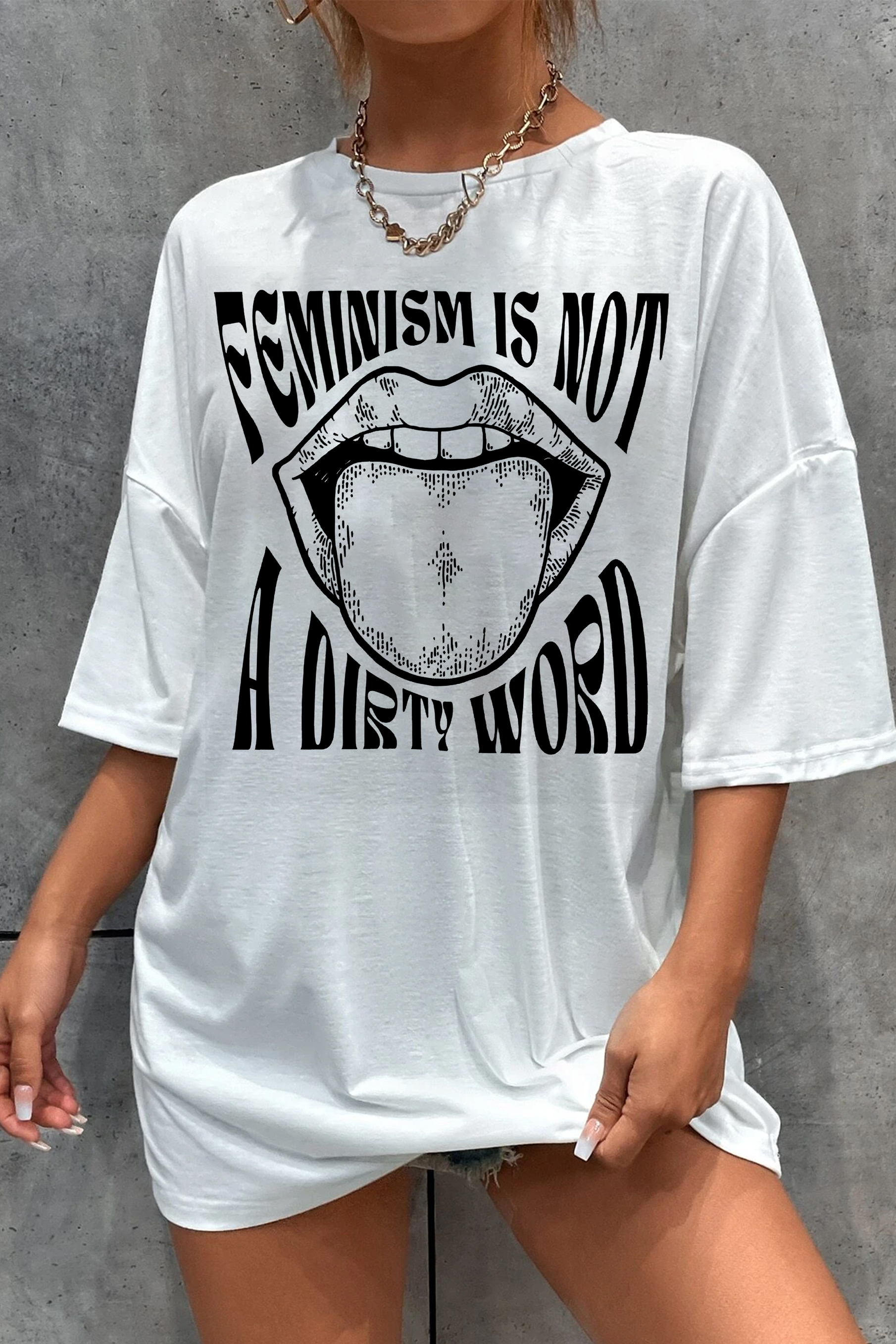 New T-Shirt Feminism Is Merch, Shirt Feminism Is Not A Dirty Word Women Rights For Women