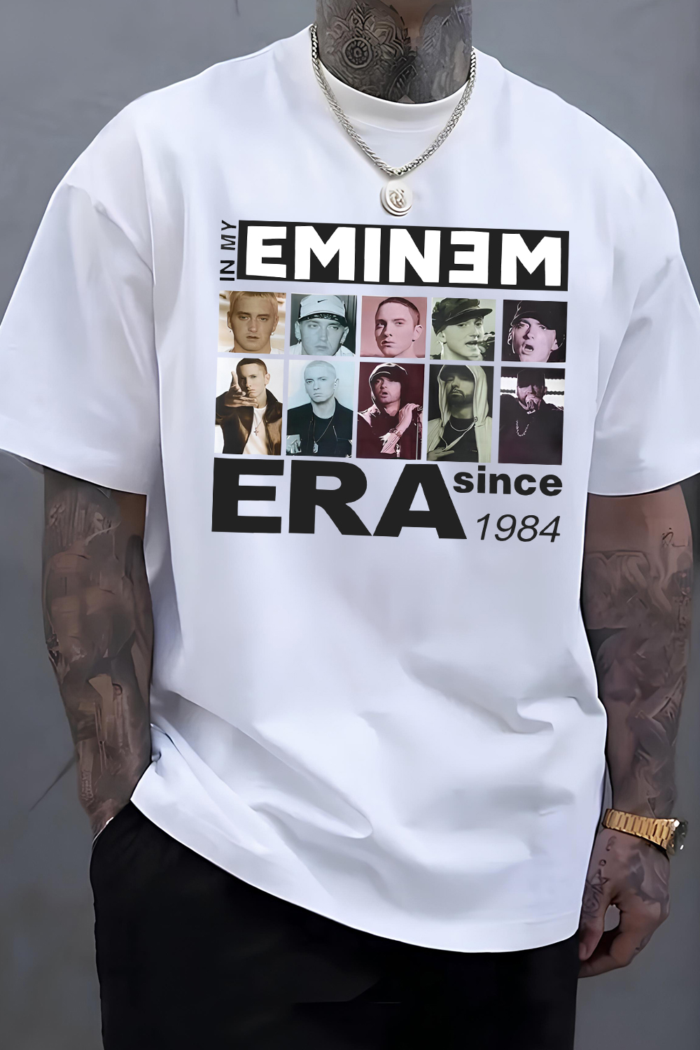 New T-Shirt Eminem Era Merch, Shirt Eminem Era For Men