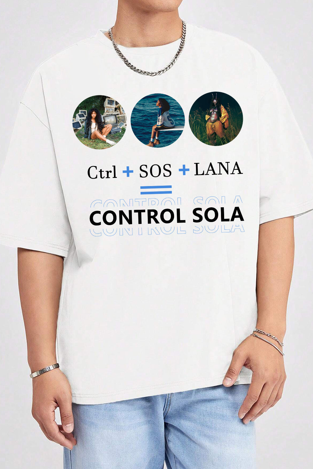 New T-Shirt Control Sza Merch, Shirt Control Sza For Men