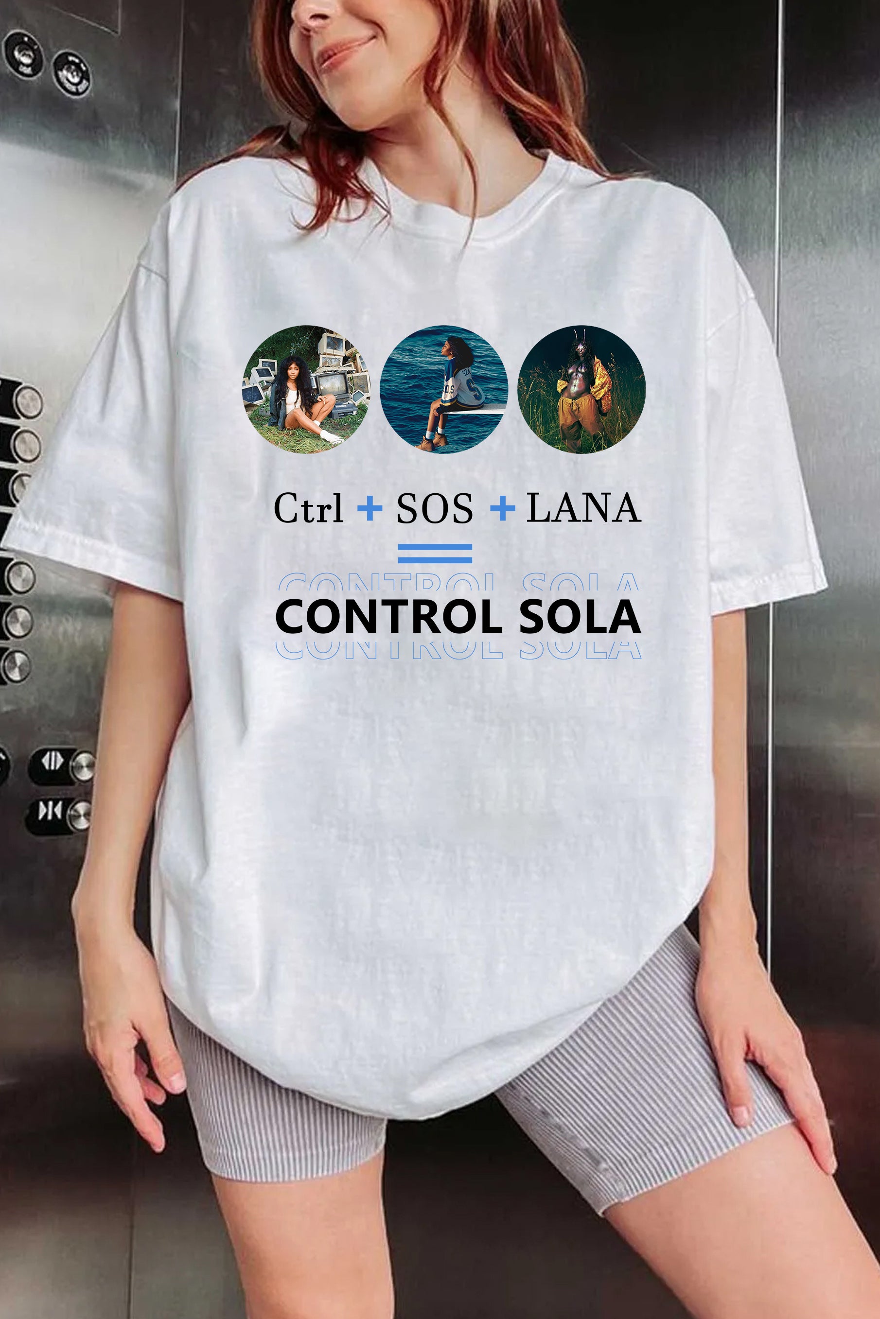 New T-Shirt Control Sza Merch, Shirt Control Sza For Women