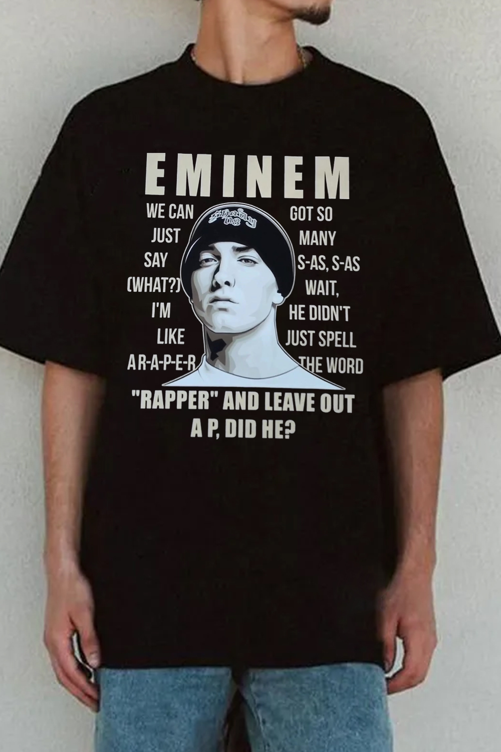 New T-Shirt Contrast Color Merch, Shirt Contrast Color Celebrity Casual Back Print Round Neck Short Sleeve