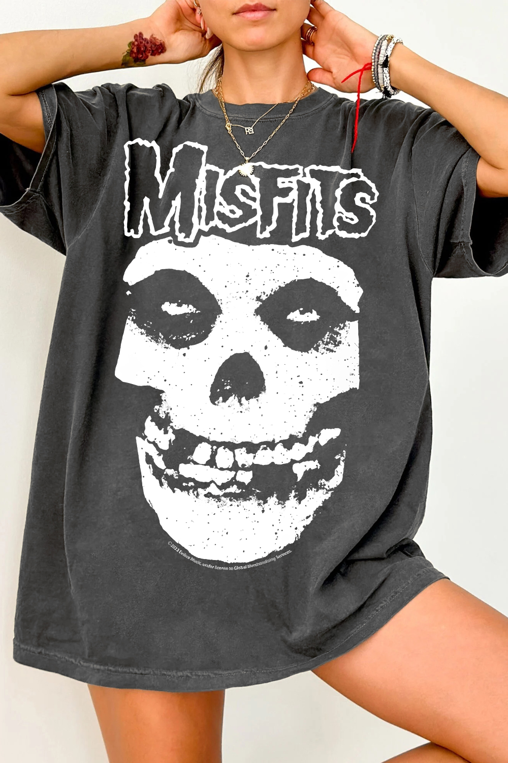 New T-Shirt Crimson Ghost Merch, Shirt Crimson Ghost Misfits For Women