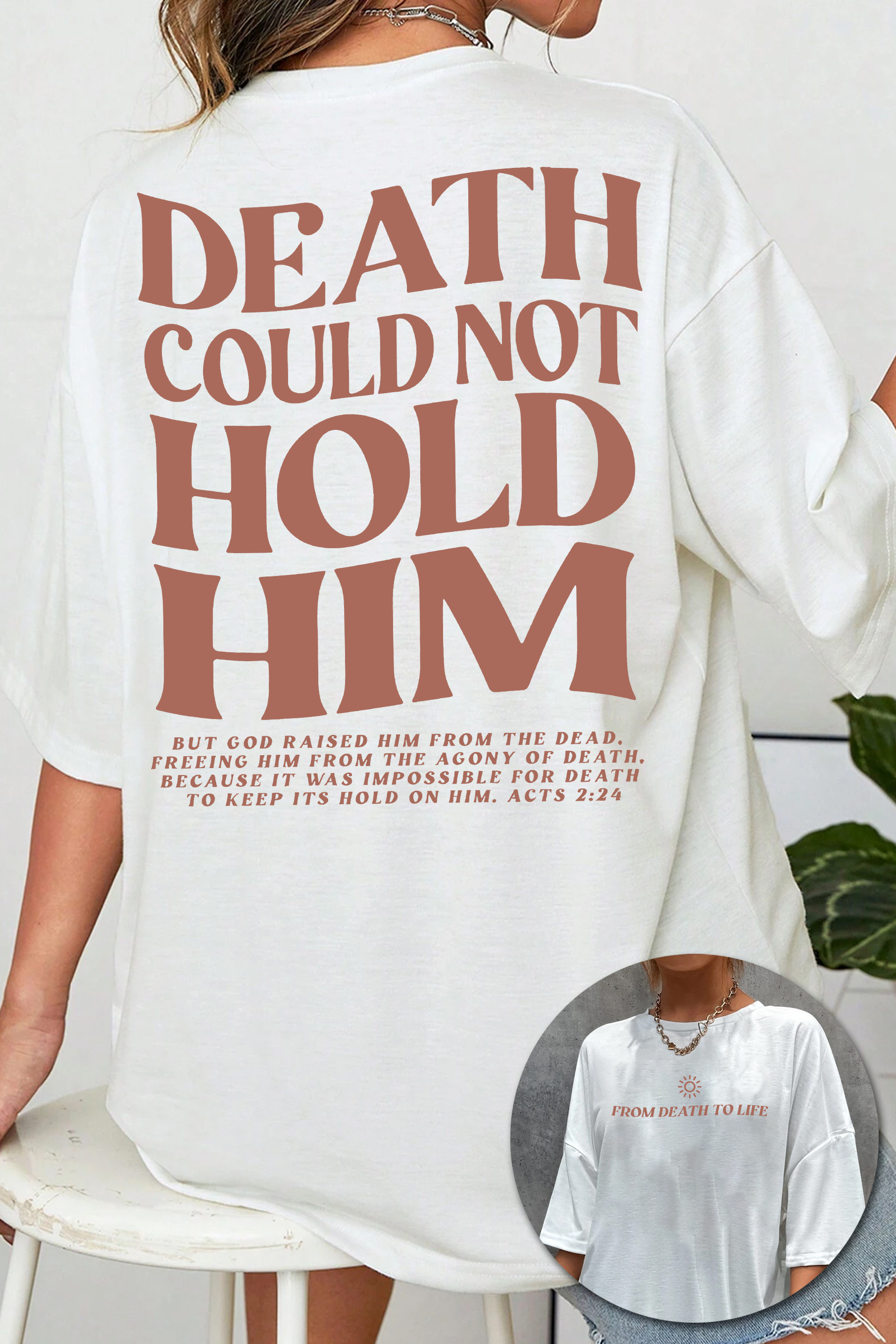 New T-Shirt Death Could Merch, Shirt Death Could Not Hold Him For Women