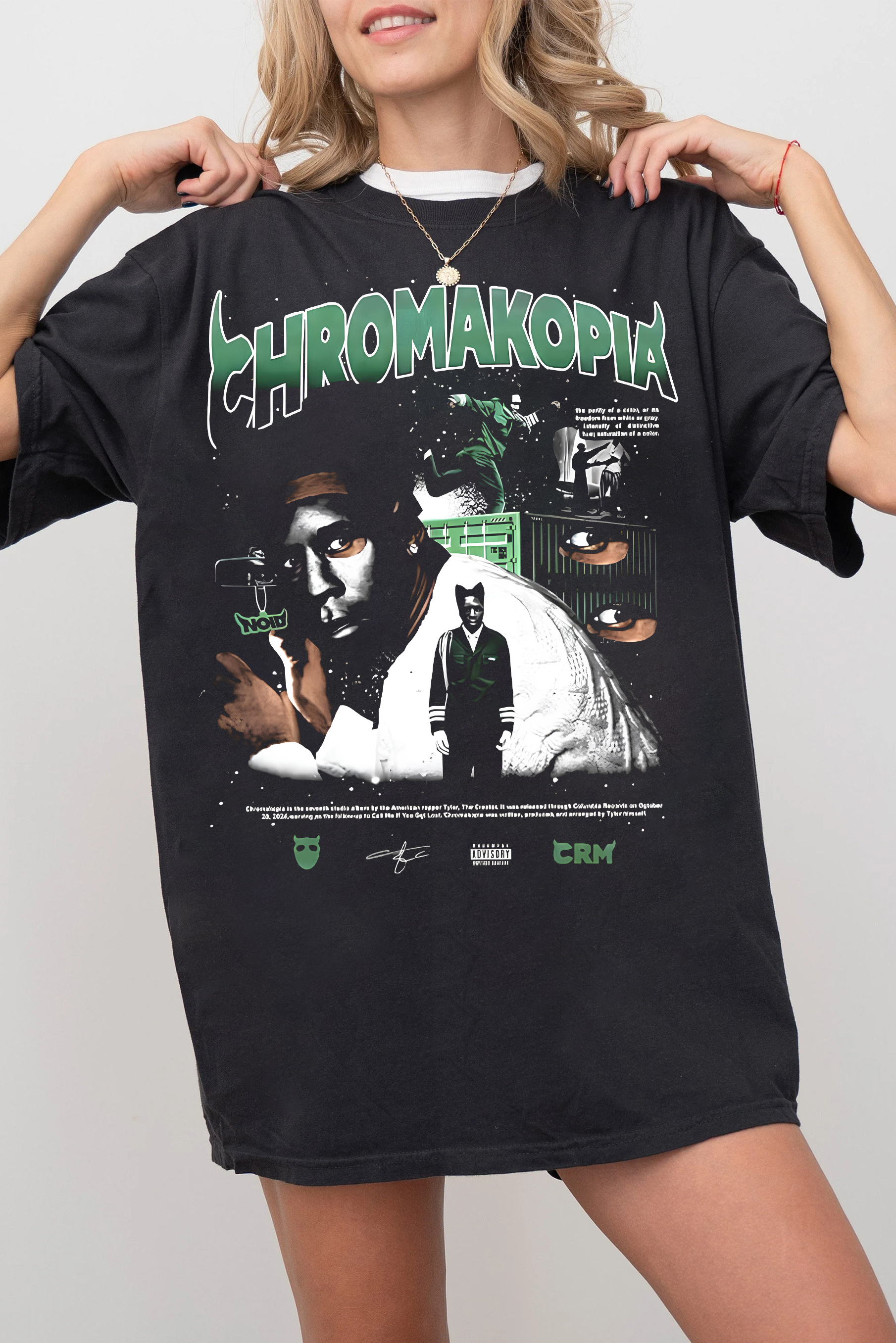 T-Shirt Chromakopia Graphic Merch, Shirt Chromakopia Graphic For Women