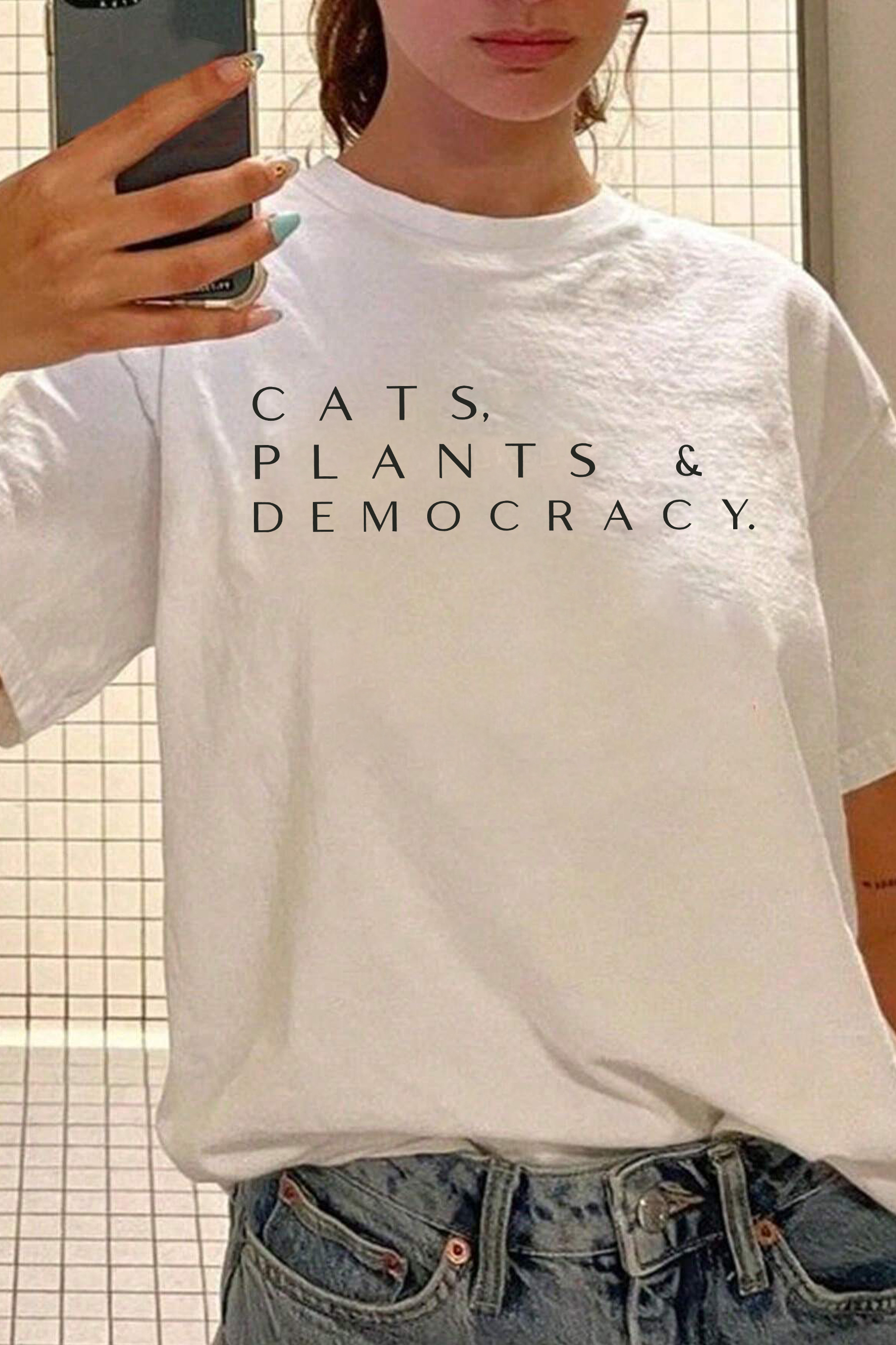 T-Shirt Childless Cat Merch, Shirt Childless Cat Lady For Kh For Women