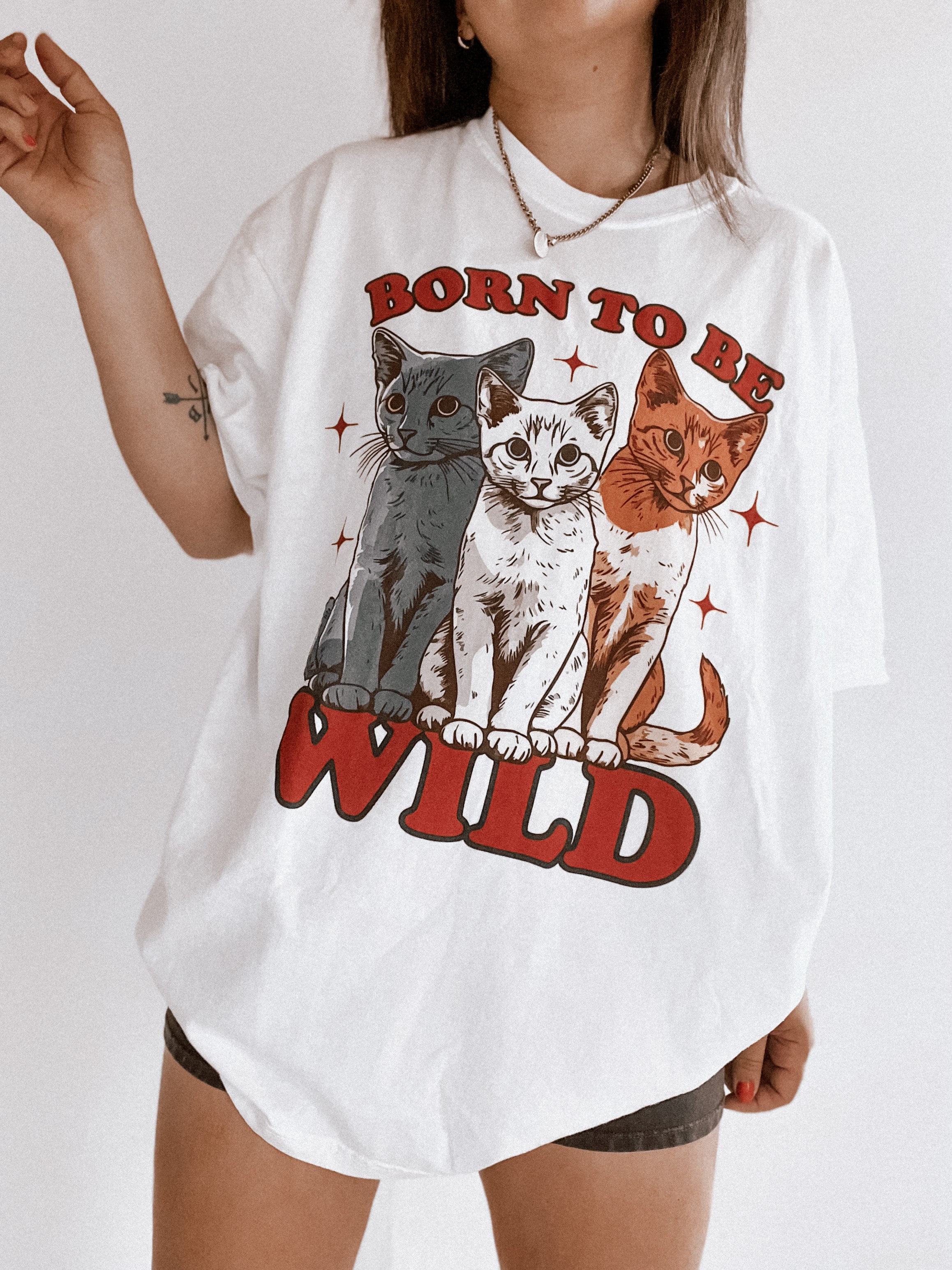 New T-Shirt Born To Merch, Shirt Born To Be Wild