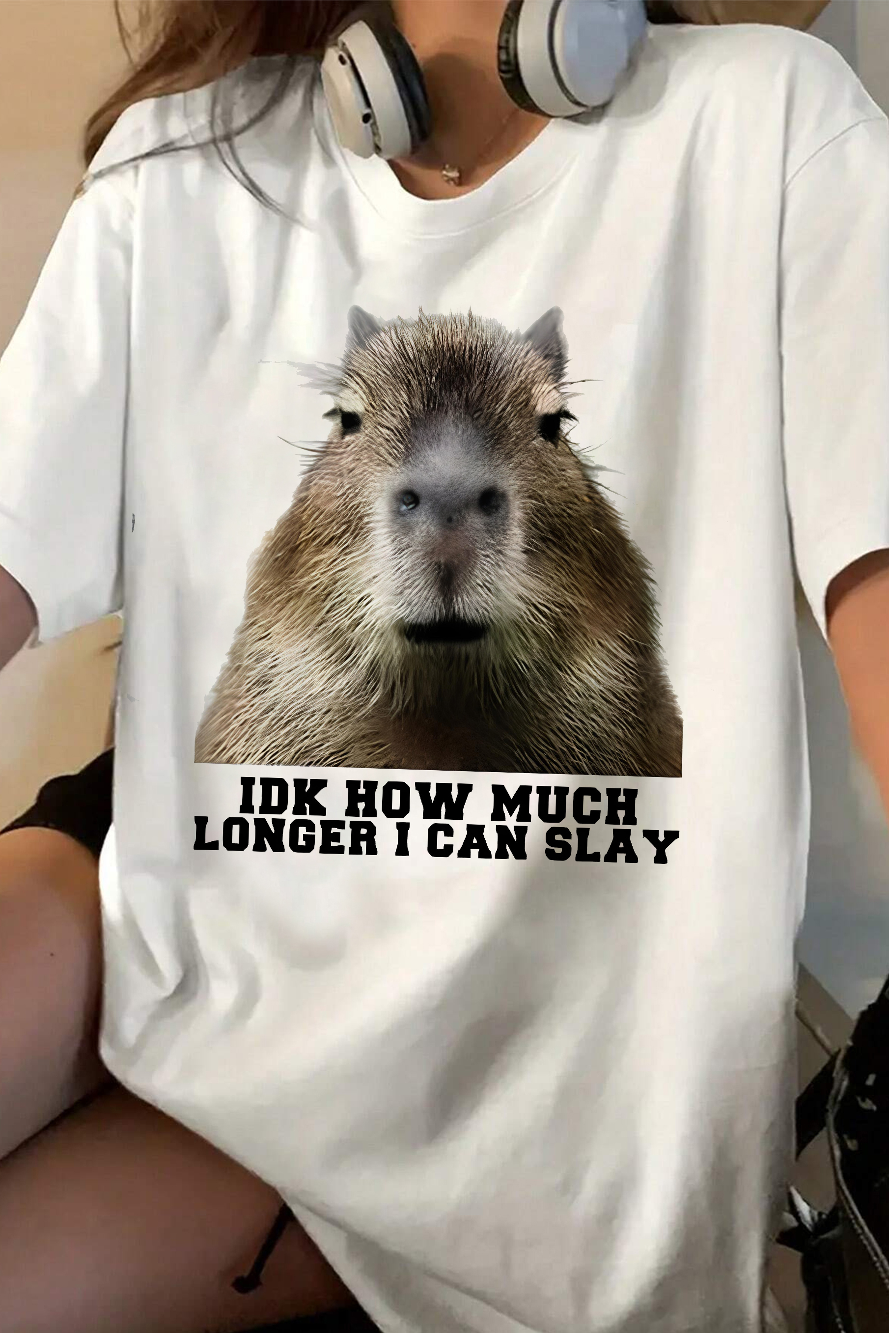 New T-Shirt Capybara Meme Merch, Shirt Capybara Meme For Women