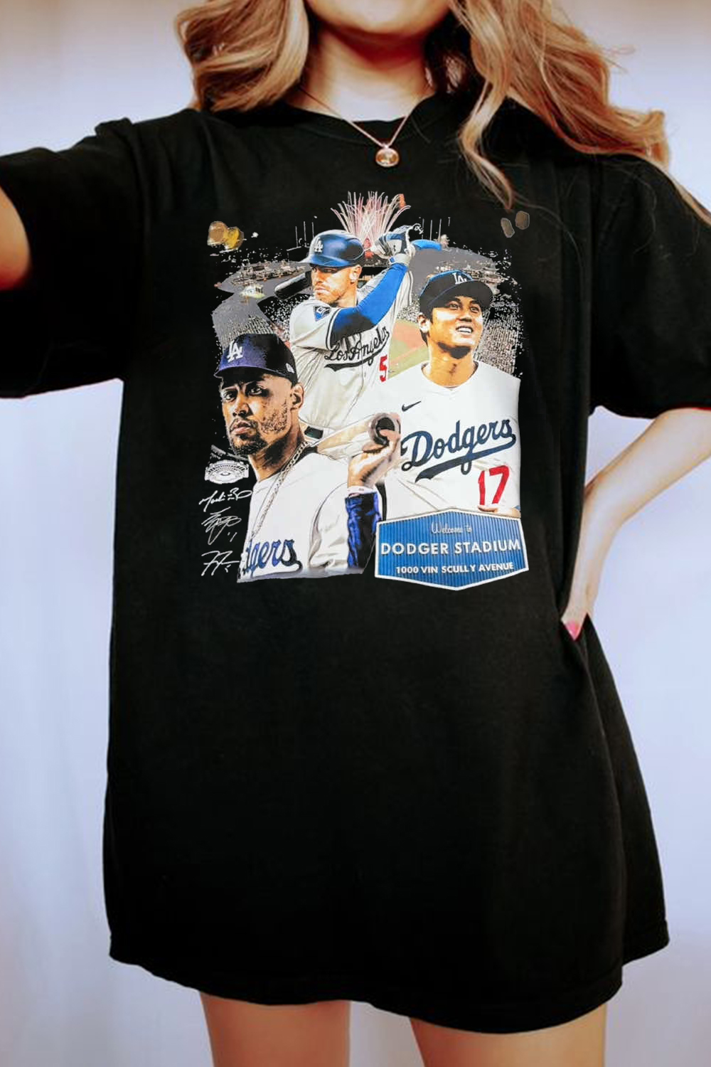 New T-Shirt Baseball Print Merch, Shirt Baseball Print Crew Neck Loose Short Sleeve