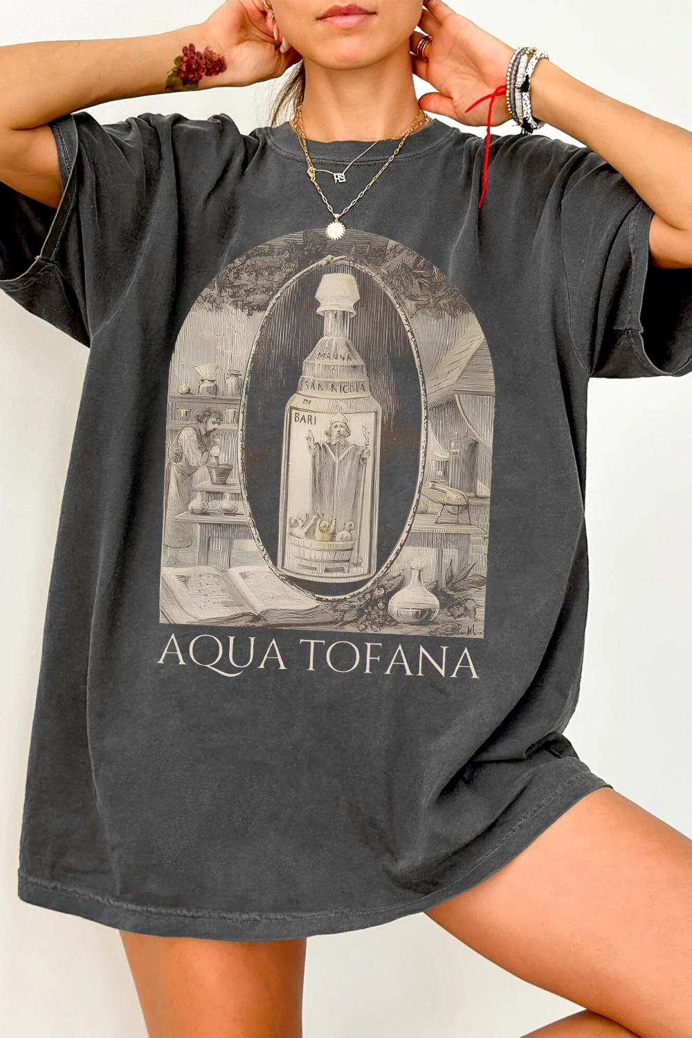 T-Shirt Aqua Tofana Merch, Shirt Aqua Tofana For Women