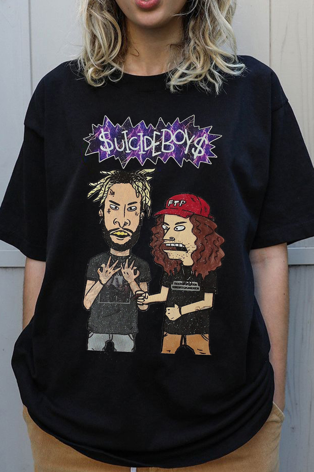 T-Shirt $Uicideboy$ Short-Sleeved Merch, Shirt $Uicideboy$ Short-Sleeved
