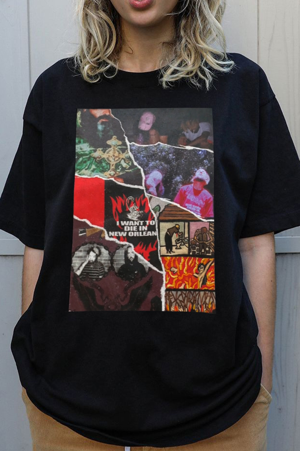 T-Shirt $Uicideboy$ Poster Merch, Shirt $Uicideboy$ Poster Short-Sleeved