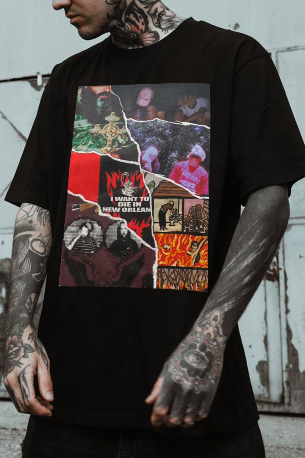 New T-Shirt $Uicideboy$ Poster Merch, Shirt $Uicideboy$ Poster Men’S Short-Sleeved
