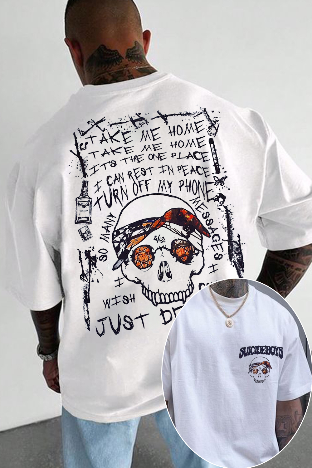 New T-Shirt $Uicideboy$Double-Sided Printed Merch, Shirt $Uicideboy$Double-Sided Printed Men’S Short-Sleeved
