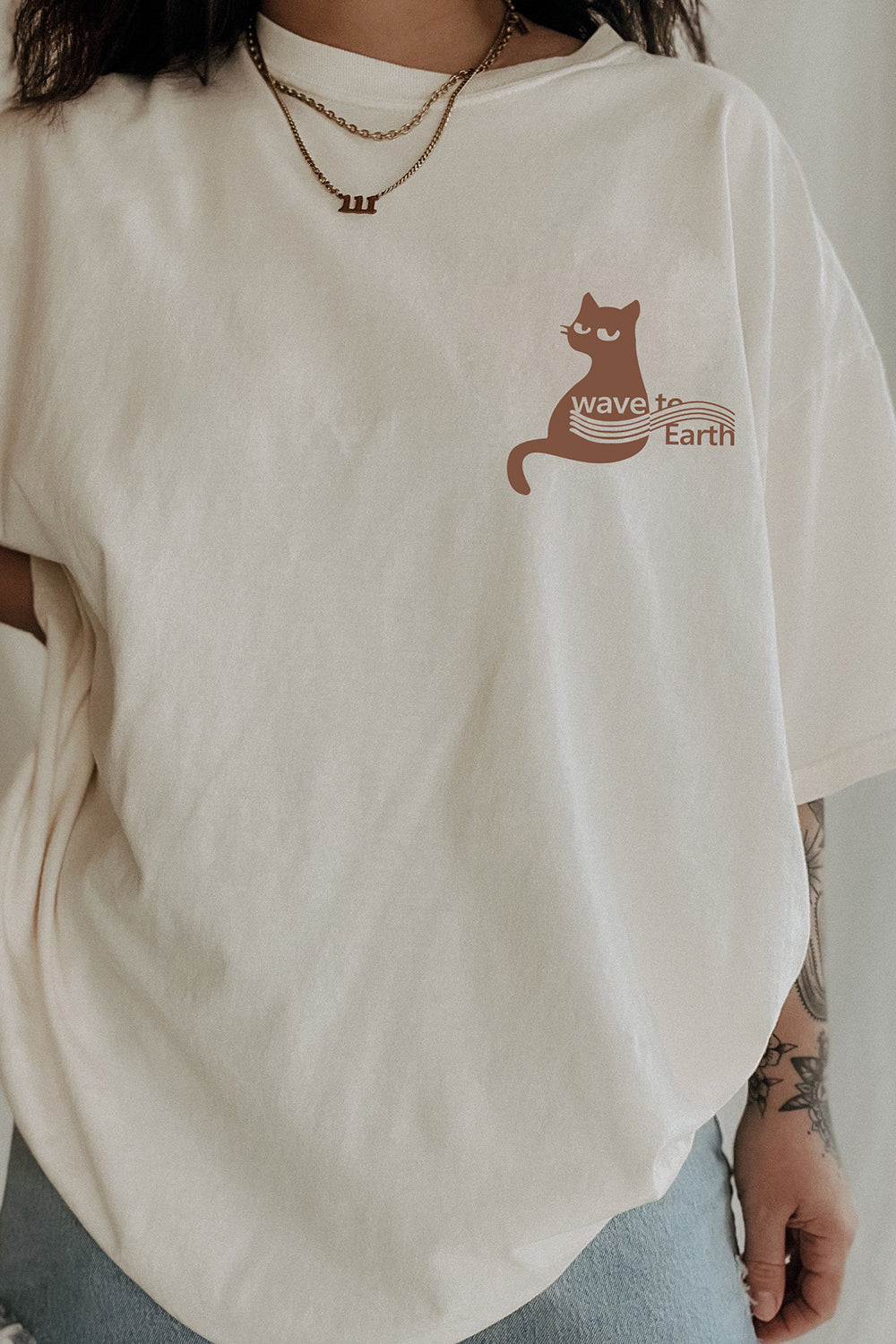 T-Shirt Wave To Merch, Shirt Wave To Earth For Women