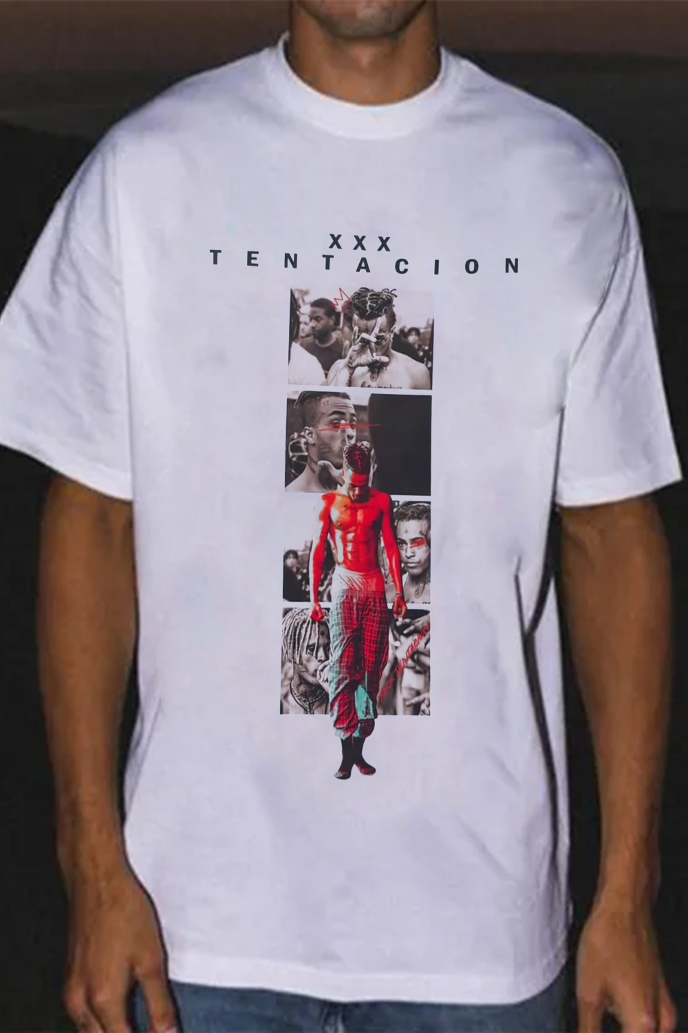 New T-Shirt Xxxtentacion Printed Merch, Shirt Xxxtentacion Printed Men’S Short-Sleeved