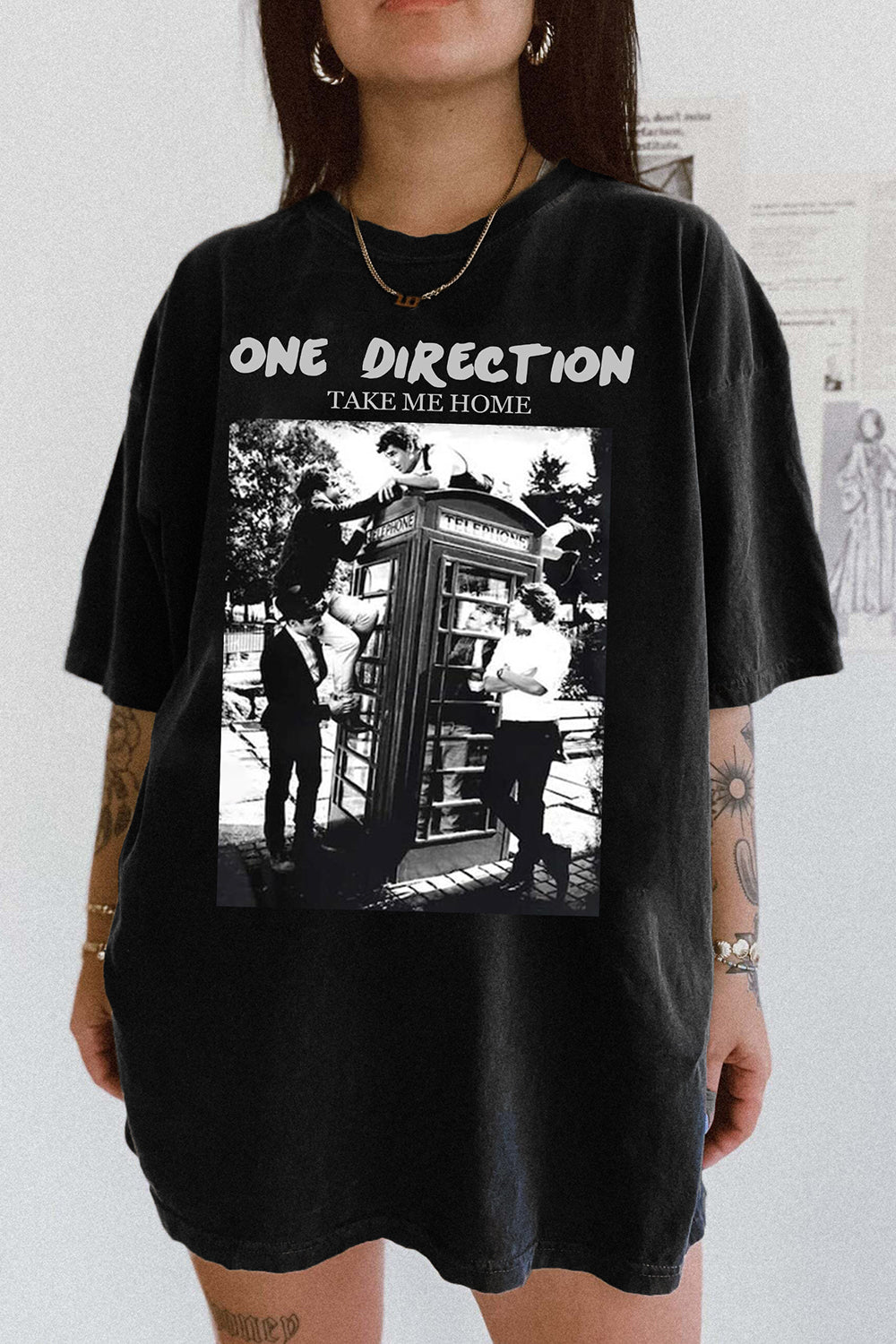 T-Shirt Vintage One Merch, Shirt Vintage One Direction Liam Payne For Women