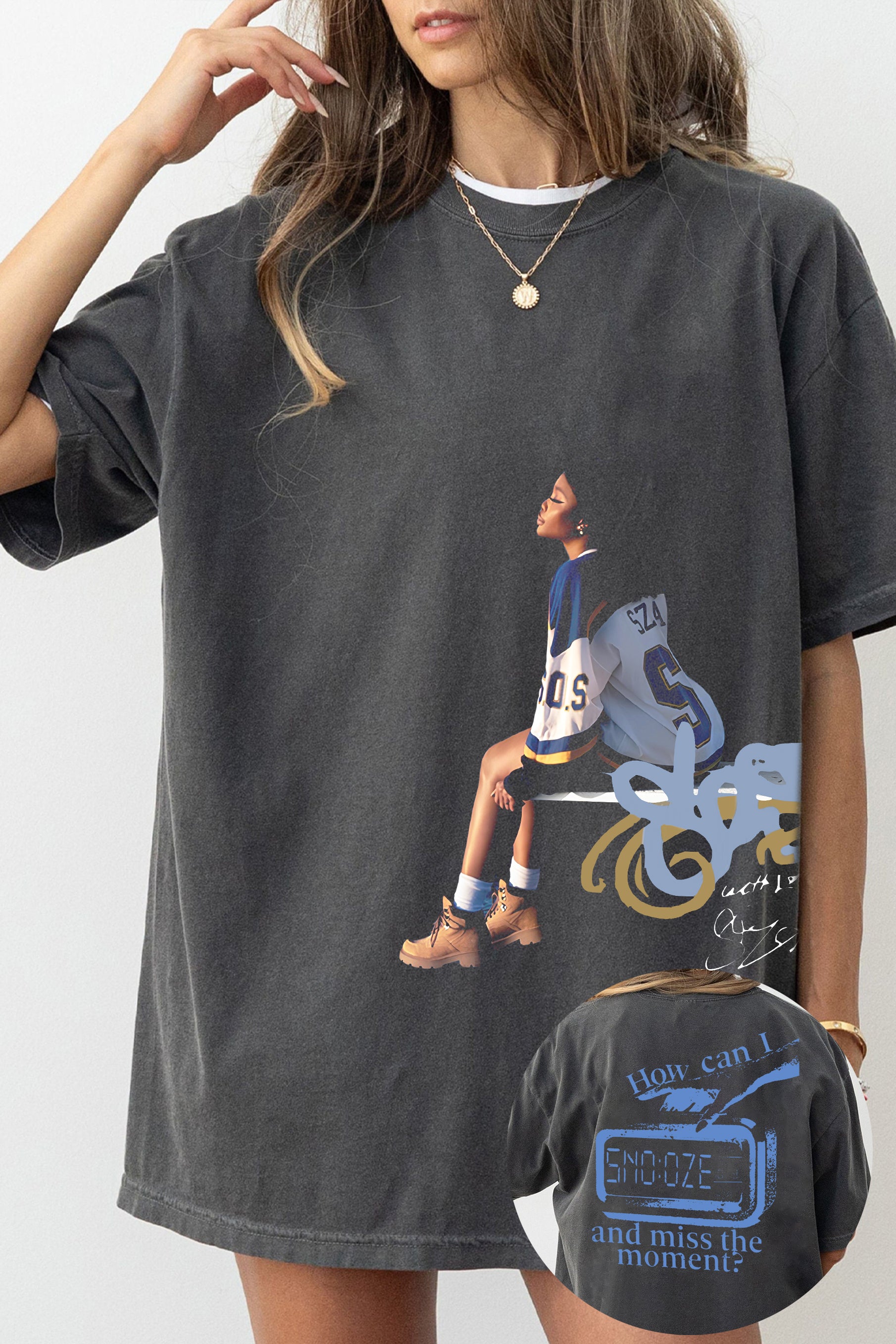 New T-Shirt Vintage Sza Merch, Shirt Vintage Sza Graphic  For Women