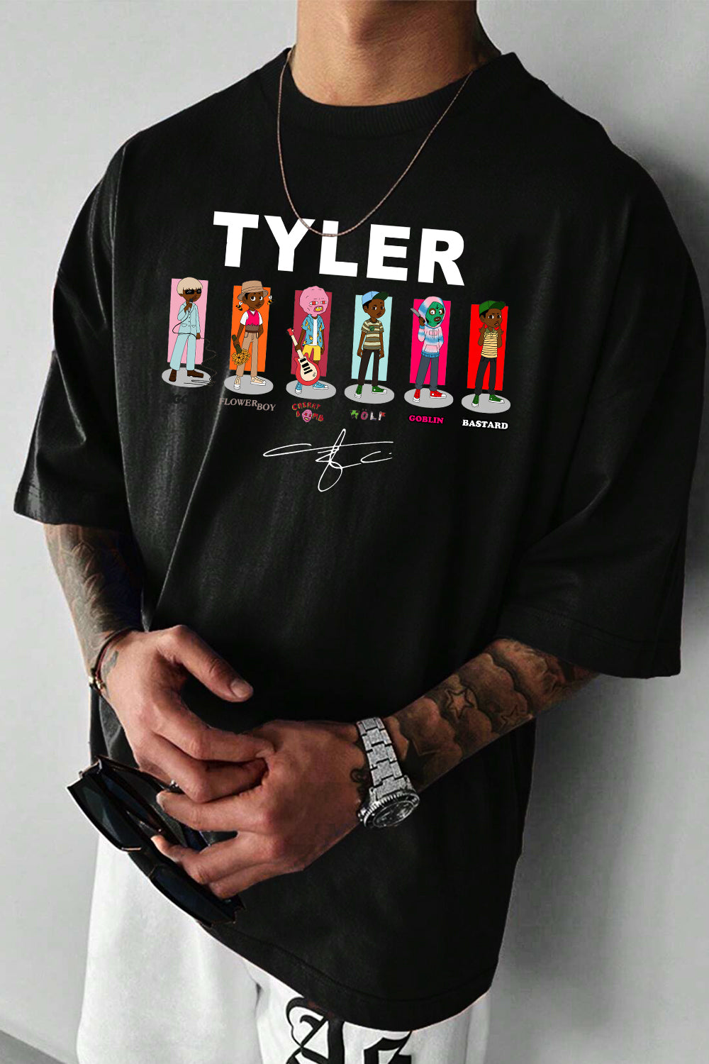 T-Shirt Tyler Album Merch, Shirt Tyler Album Graphic For Men
