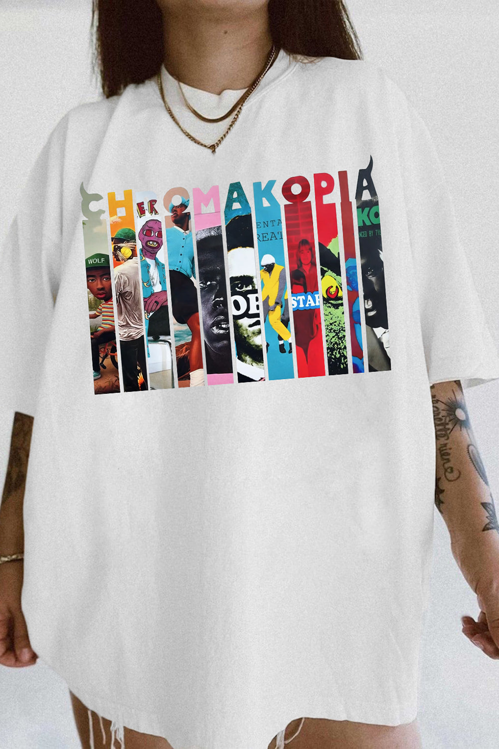 New T-Shirt Tyler The Merch, Shirt Tyler The Creator Album For Women