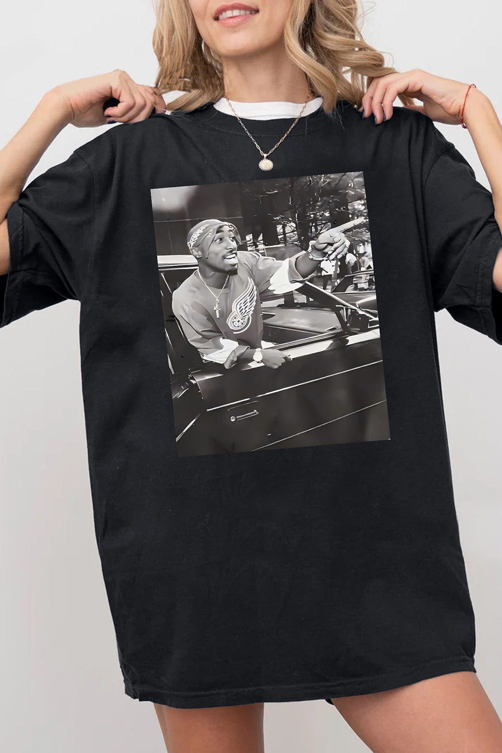 New T-Shirt Tupac Shakur Merch, Shirt Tupac Shakur Graphic For Women