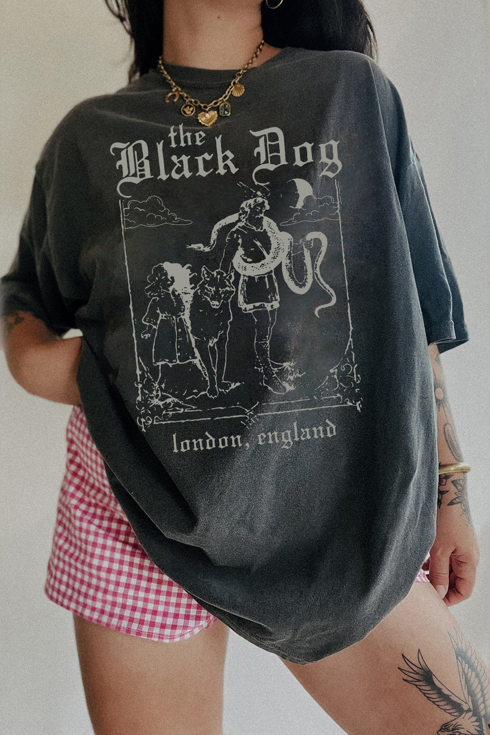New T-Shirt Tortured Poets Merch, Shirt Tortured Poets Department The Black Dog Ttpd New Album For Women