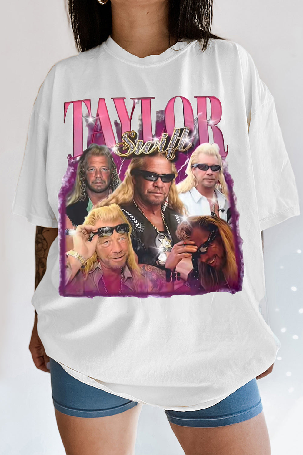 T-Shirt Trailer Swift Merch, Shirt Trailer Swift Dog The Bounty Hunter Graphic For Women