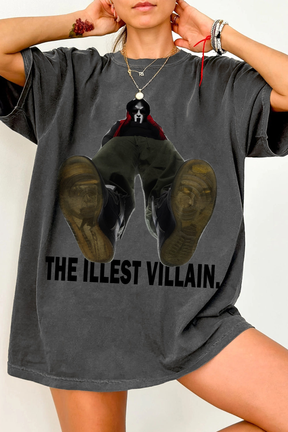New T-Shirt The Illest Merch, Shirt The Illest Villain Rap For Women