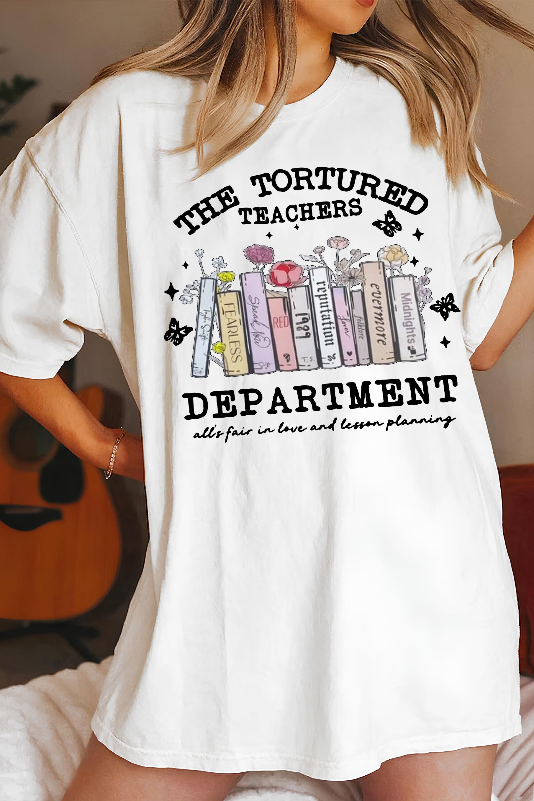 New T-Shirt The Tortured Merch, Shirt The Tortured Teachers Department For Swiftie Back To School For Women