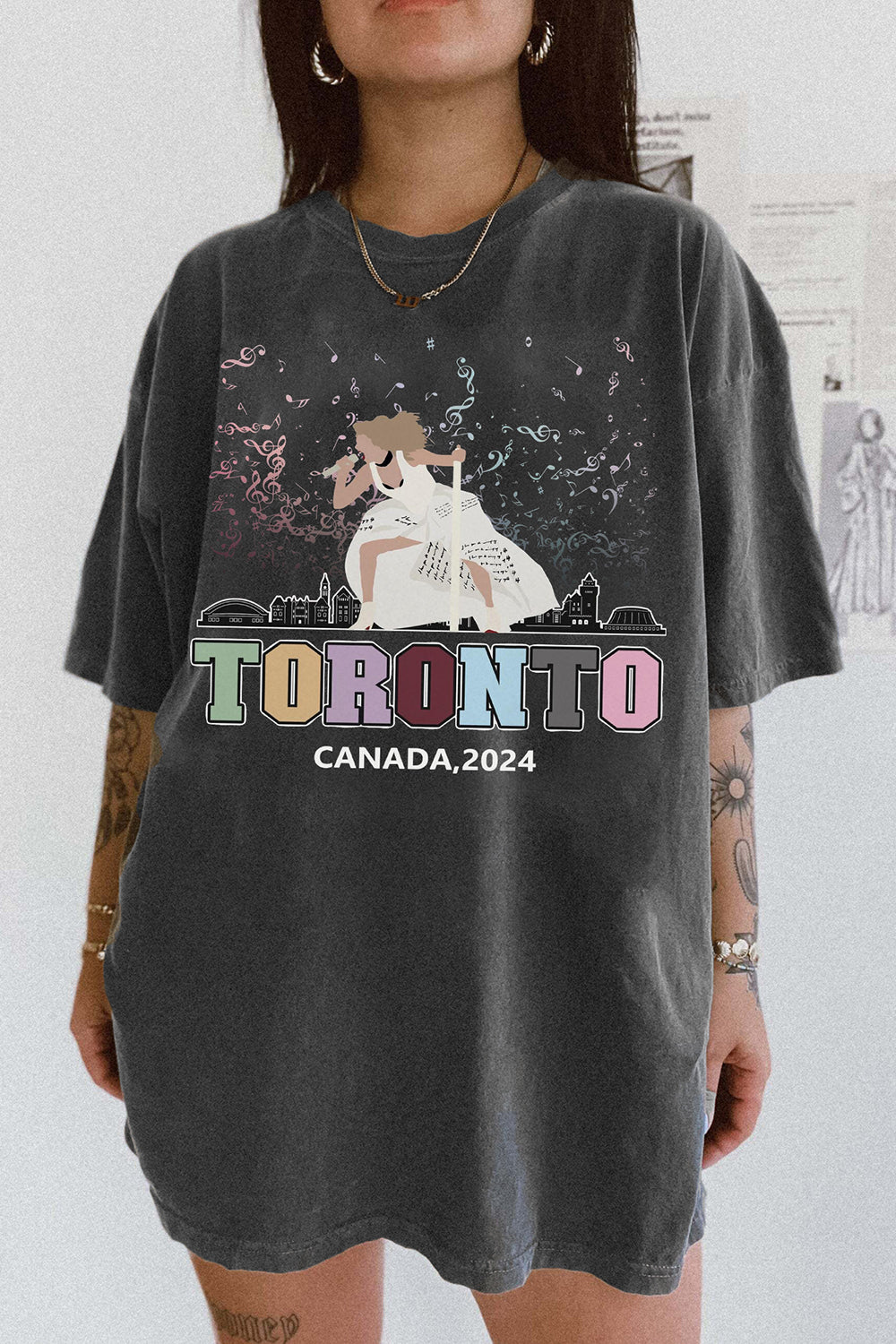 T-Shirt Swiftie  Merch, Shirt Swiftie Tour 2024 Era Tour Canada For Women