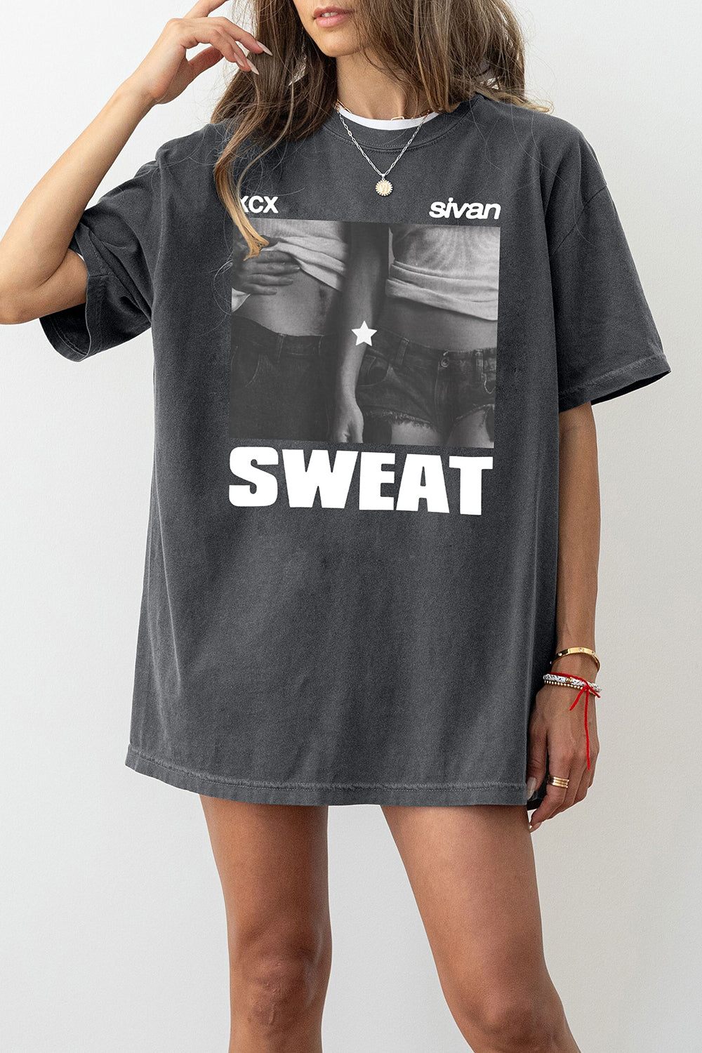 New T-Shirt Sweat  Merch, Shirt Sweat Tour Merch, Troye And Charli Xcx Sweat For Women