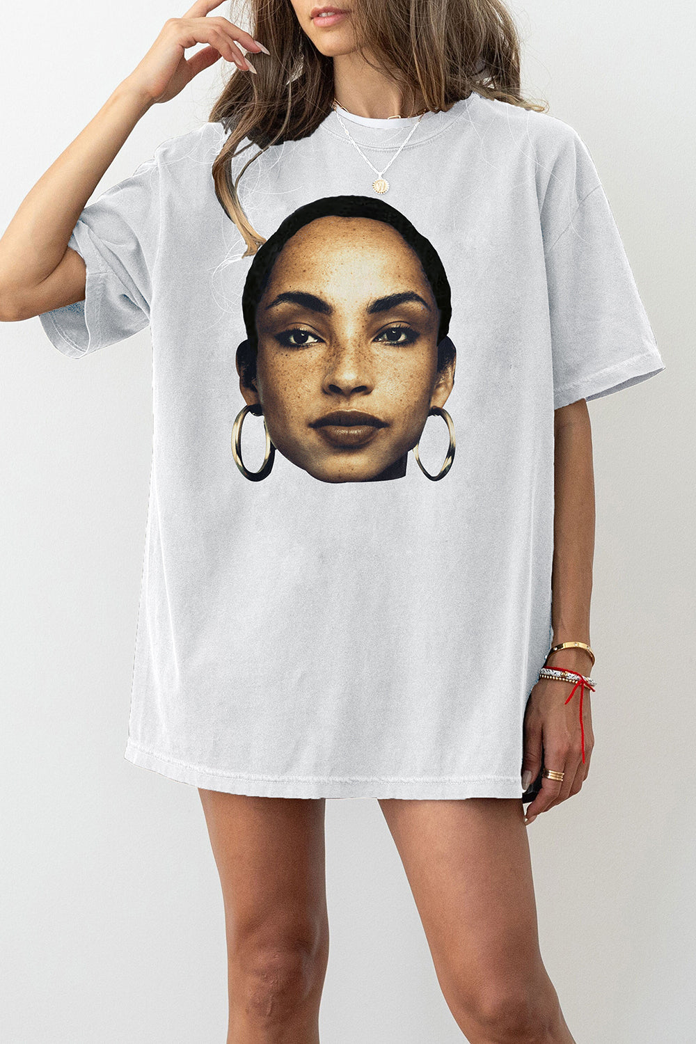 New T-Shirt Sade Adu Merch, Shirt Sade Adu Graphic For Women