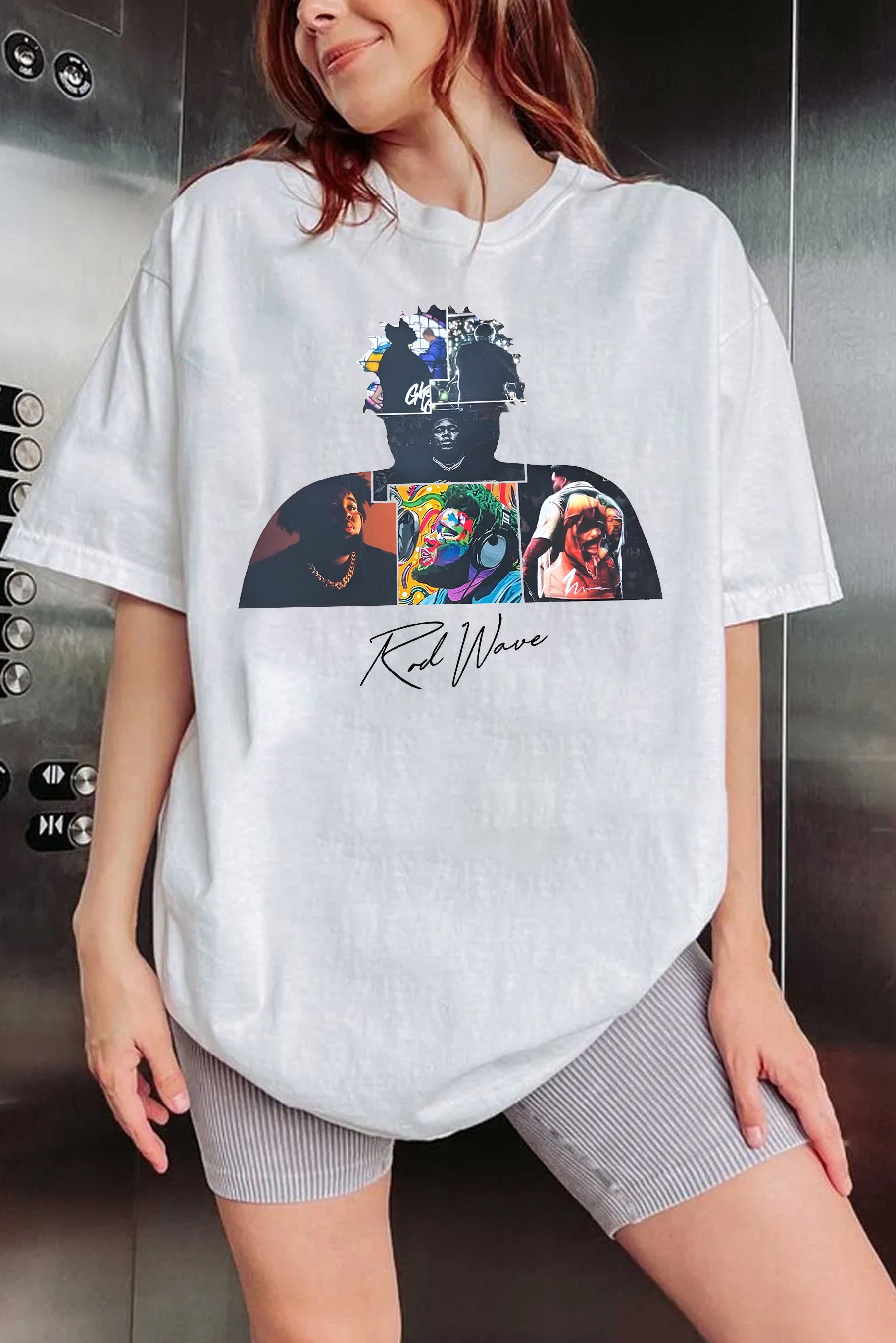 New T-Shirt Rod Wave Merch, Shirt Rod Wave World Tour For Women