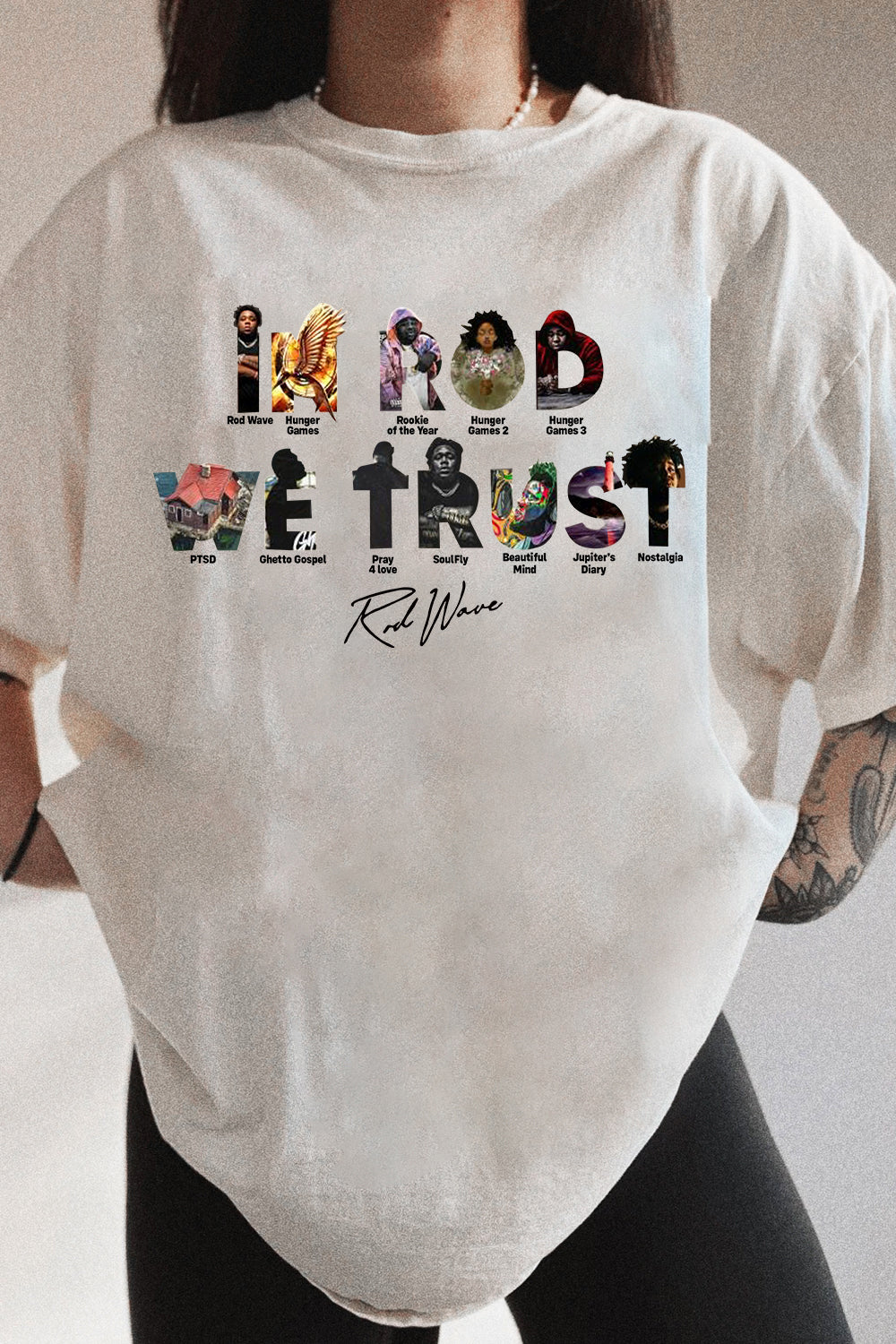 New T-Shirt Rod Wave Merch, Shirt Rod Wave Last Lap Tour 2024 For Women