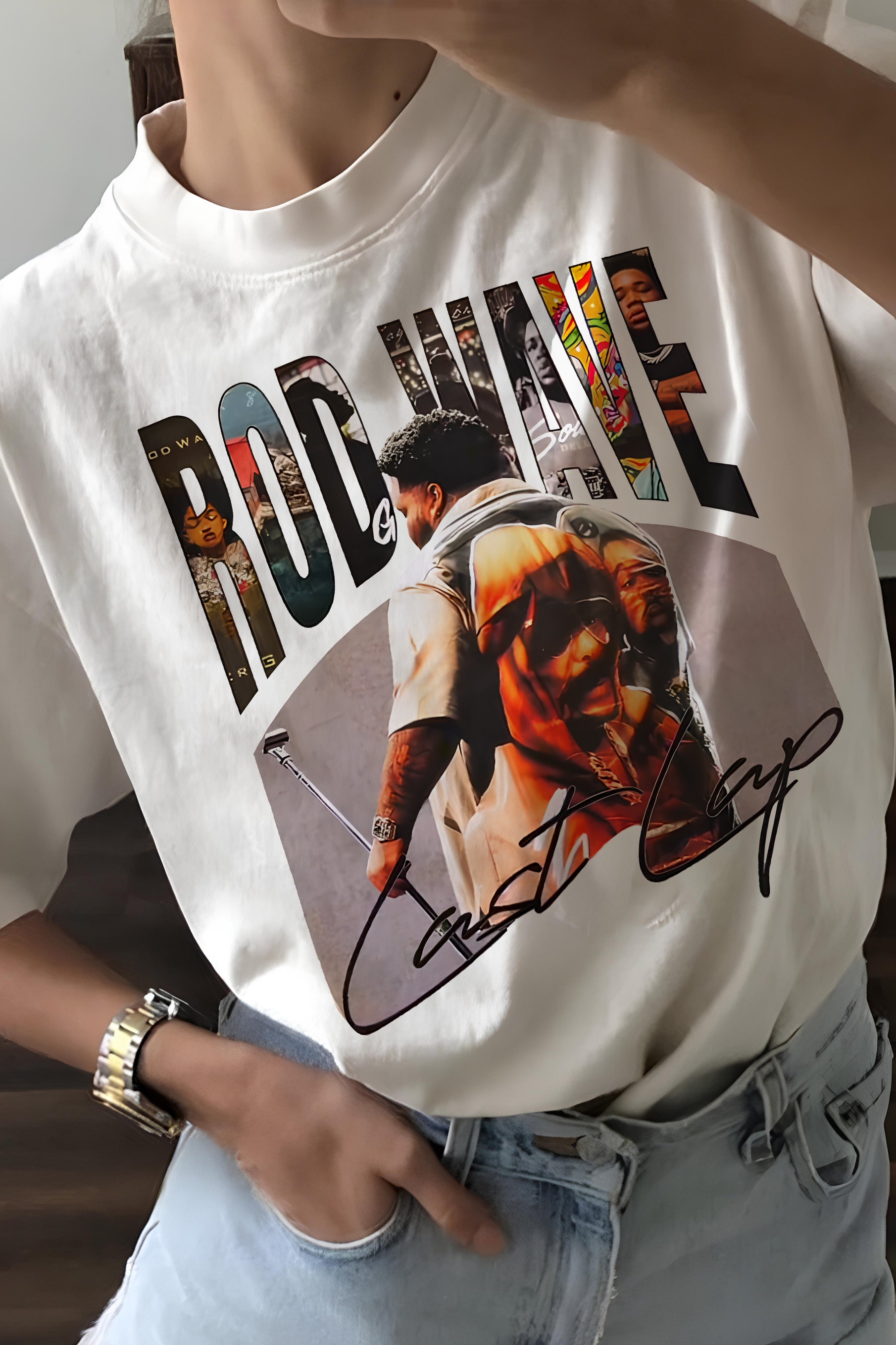 New T-Shirt Rod Wave Merch, Shirt Rod Wave Concert 2024 For Women