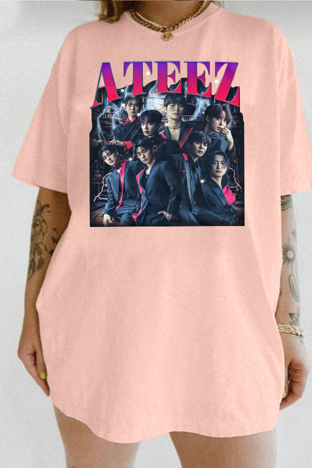 New T-Shirt Retro Az Merch, Shirt Retro Az Towards The Light: Will To Power World Tour For Women