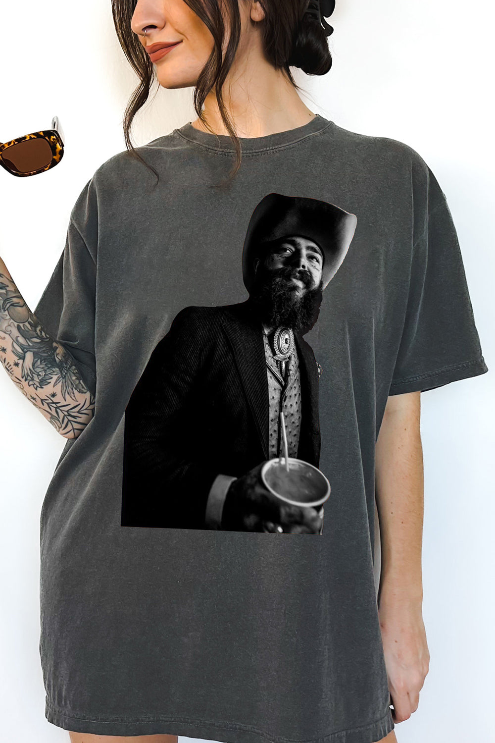 New T-Shirt Posty 2025 Merch, Shirt Posty 2025 Tour Jelly Roll Merch For Women