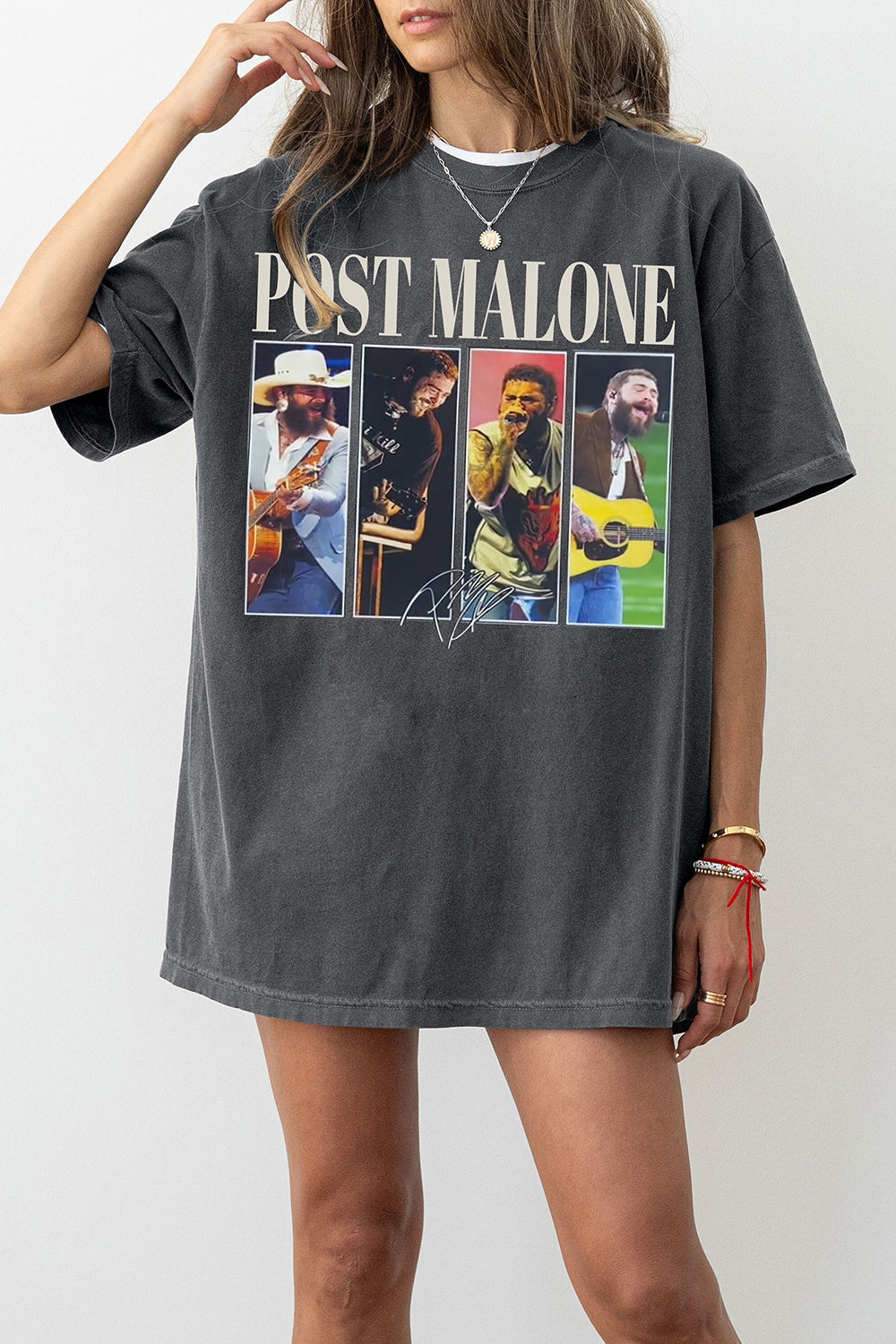 New T-Shirt Post Malone Merch, Shirt Post Malone Album For Women