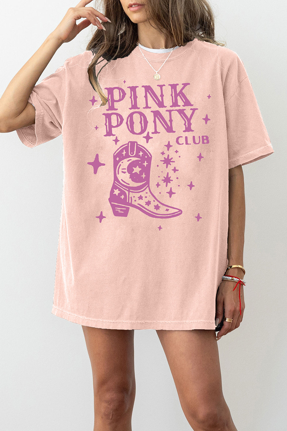 T-Shirt Pink Pony Merch, Shirt Pink Pony Club Chappell Roan Fan For Women