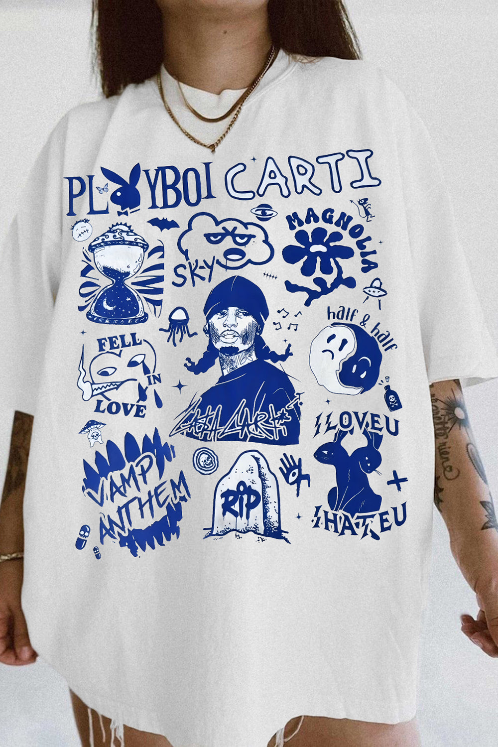 T-Shirt Playboi CartiS Merch, Shirt Playboi CartiS Music Trending For Women