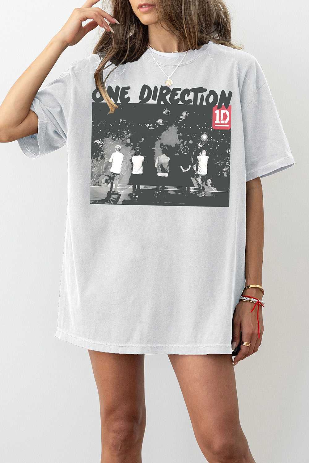 New T-Shirt One Direction Merch, Shirt One Direction Tour Albums Graphic For Women