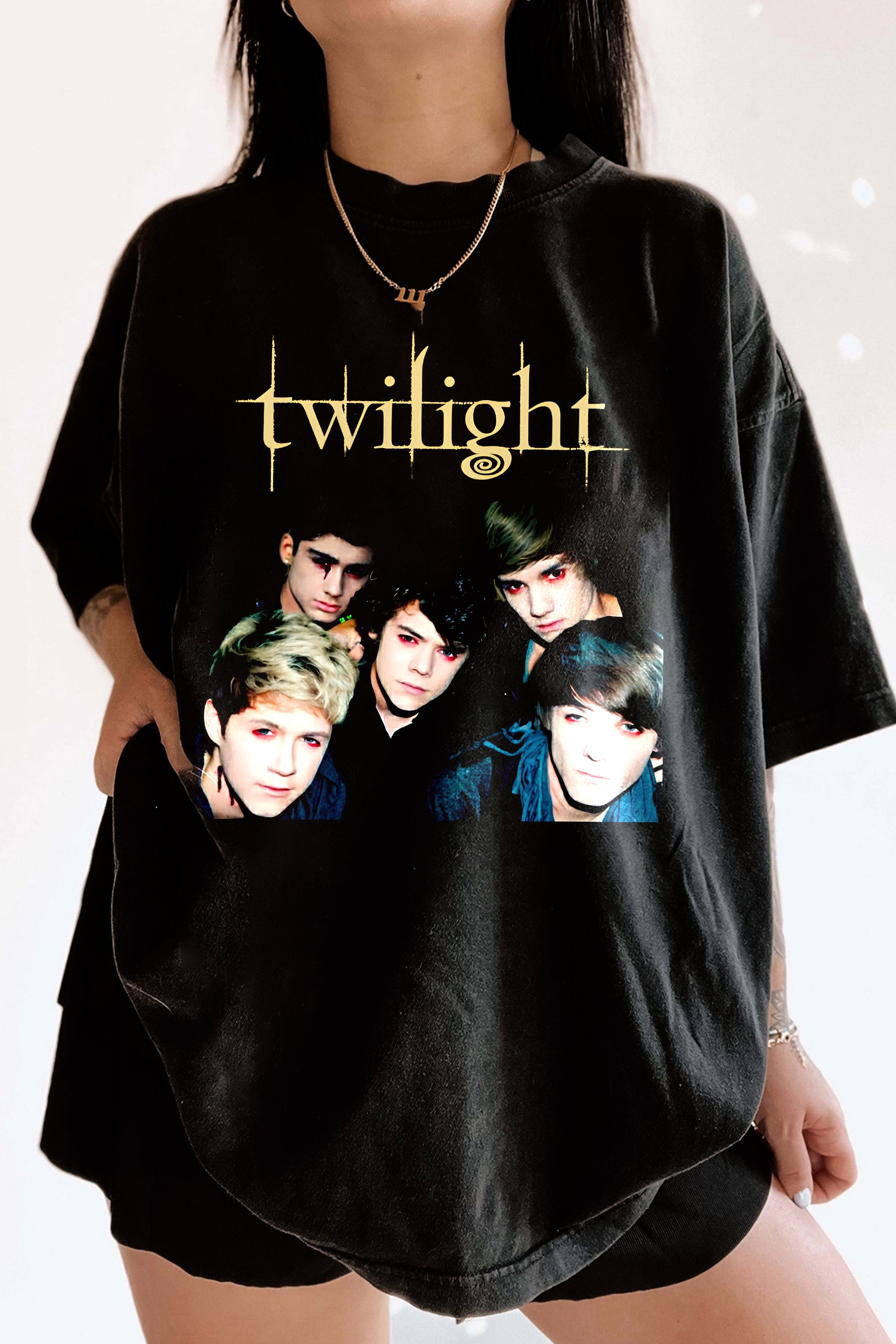 T-Shirt One Direction Merch, Shirt One Direction Vintage 90'S For Women