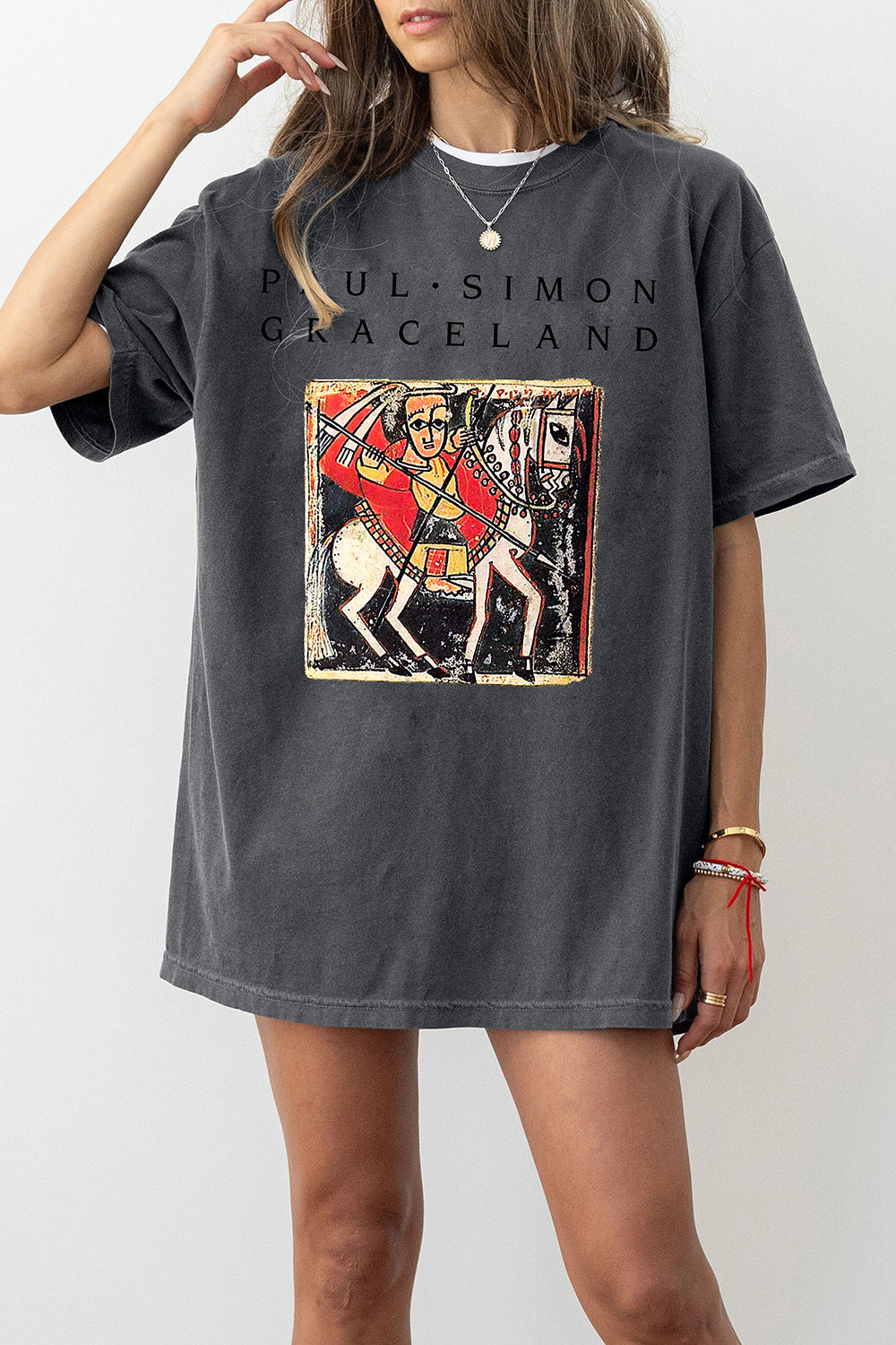 New T-Shirt Paul Simon Merch, Shirt Paul Simon Graceland Classic For Women