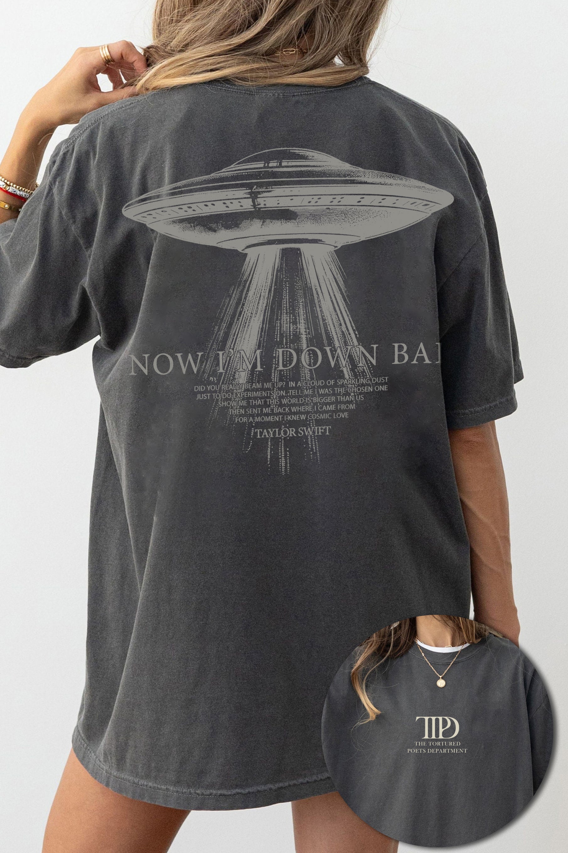 T-Shirt Now I'M Merch, Shirt Now I'M Down Bad For Women