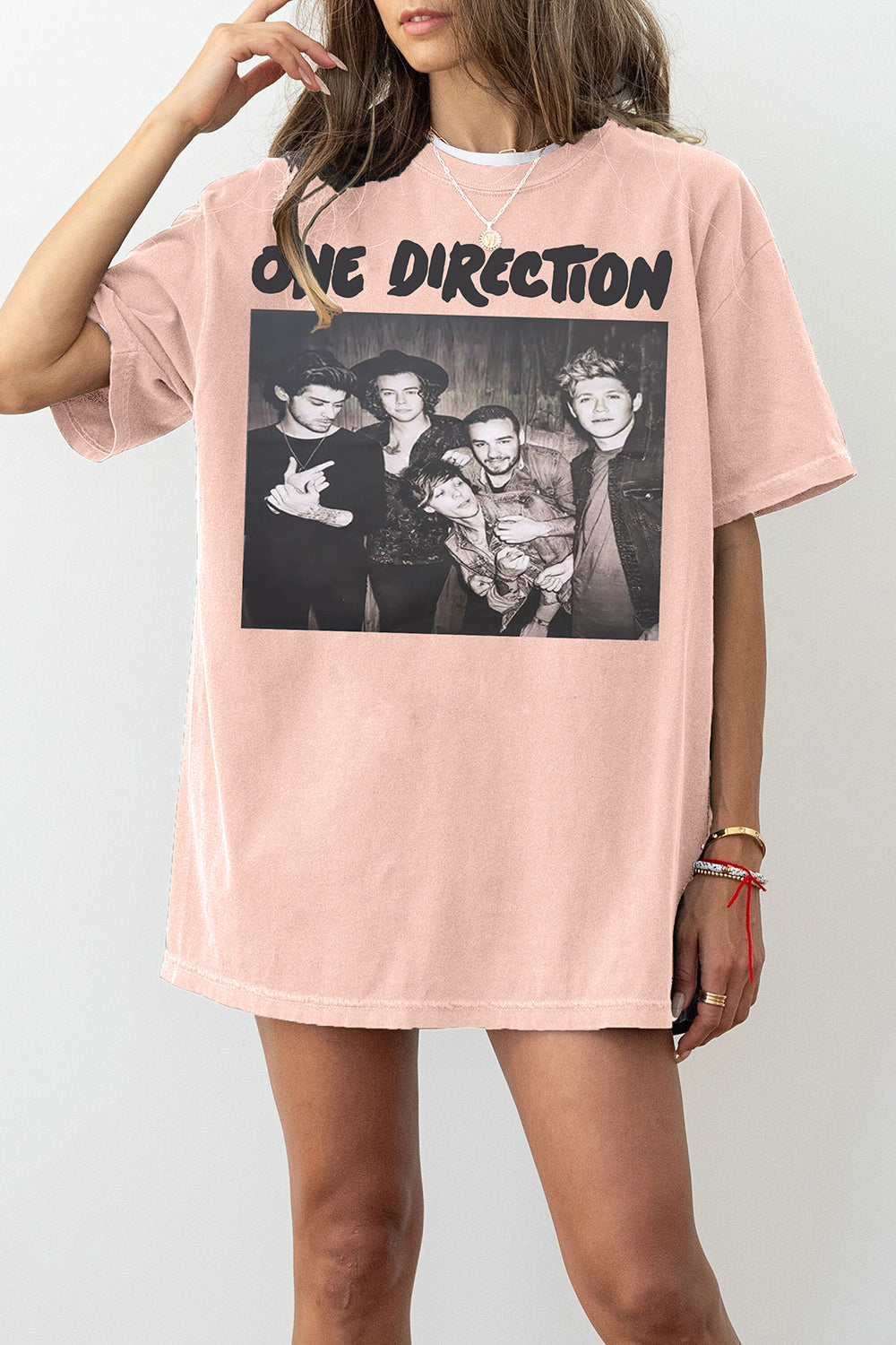 New T-Shirt One Direction Merch, Shirt One Direction Band For Women