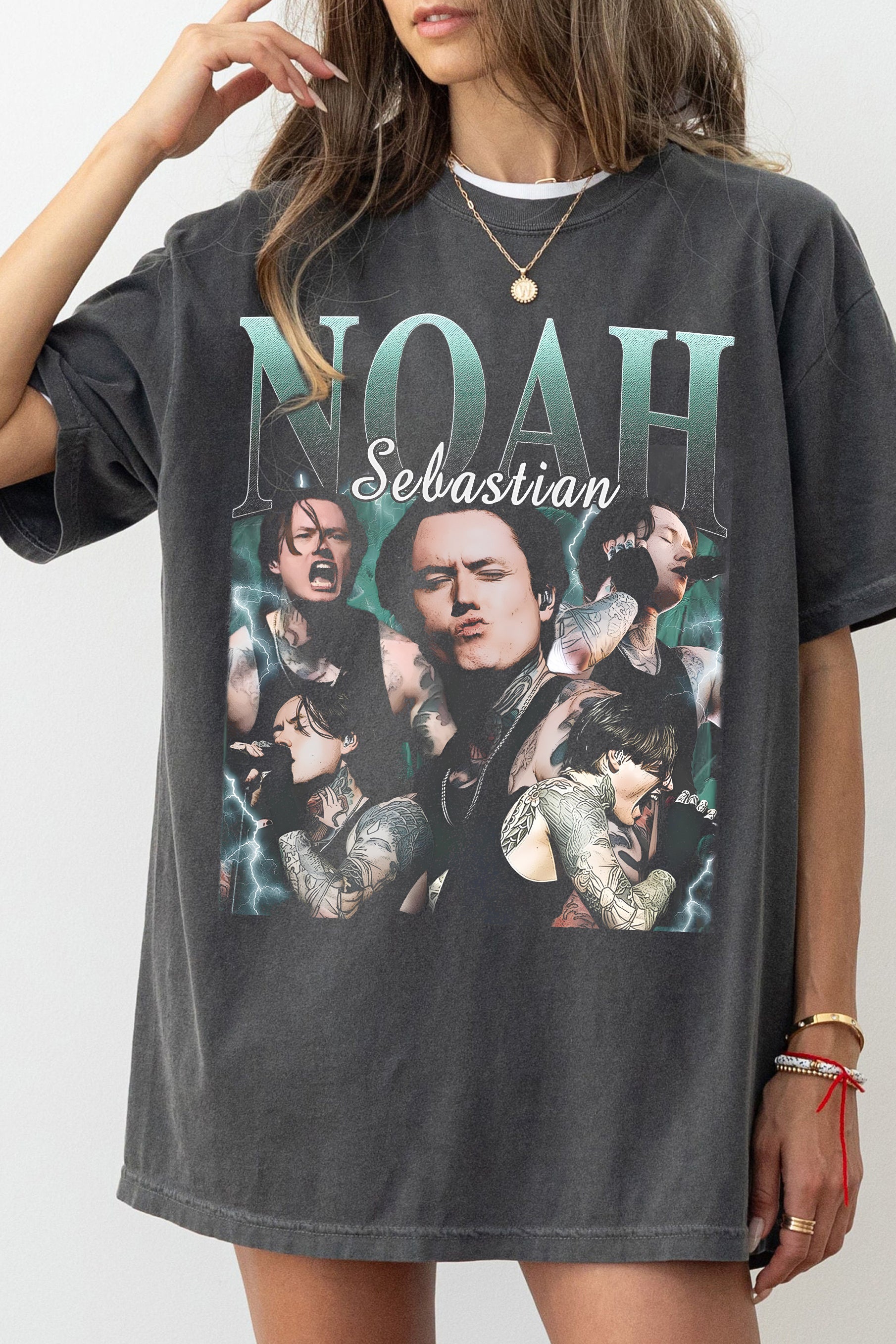 T-Shirt Noah Sebastian Merch, Shirt Noah Sebastian Vintage For Women