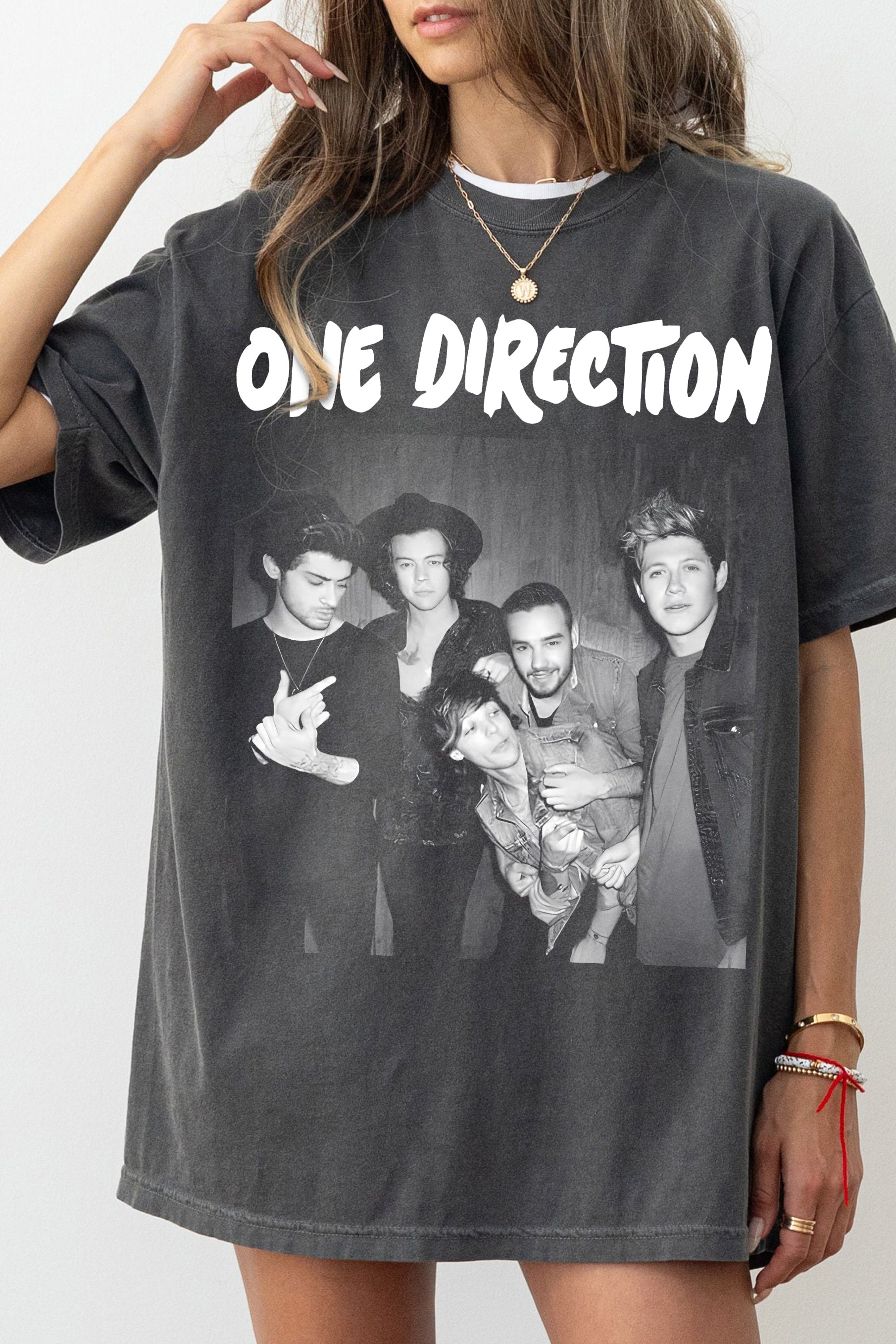 T-Shirt One Direction Merch, Shirt One Direction Band For Women