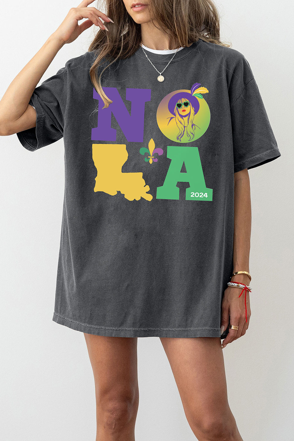 T-Shirt New Orleans Merch, Shirt New Orleans Night 3 Eras Tour Taylor For Women