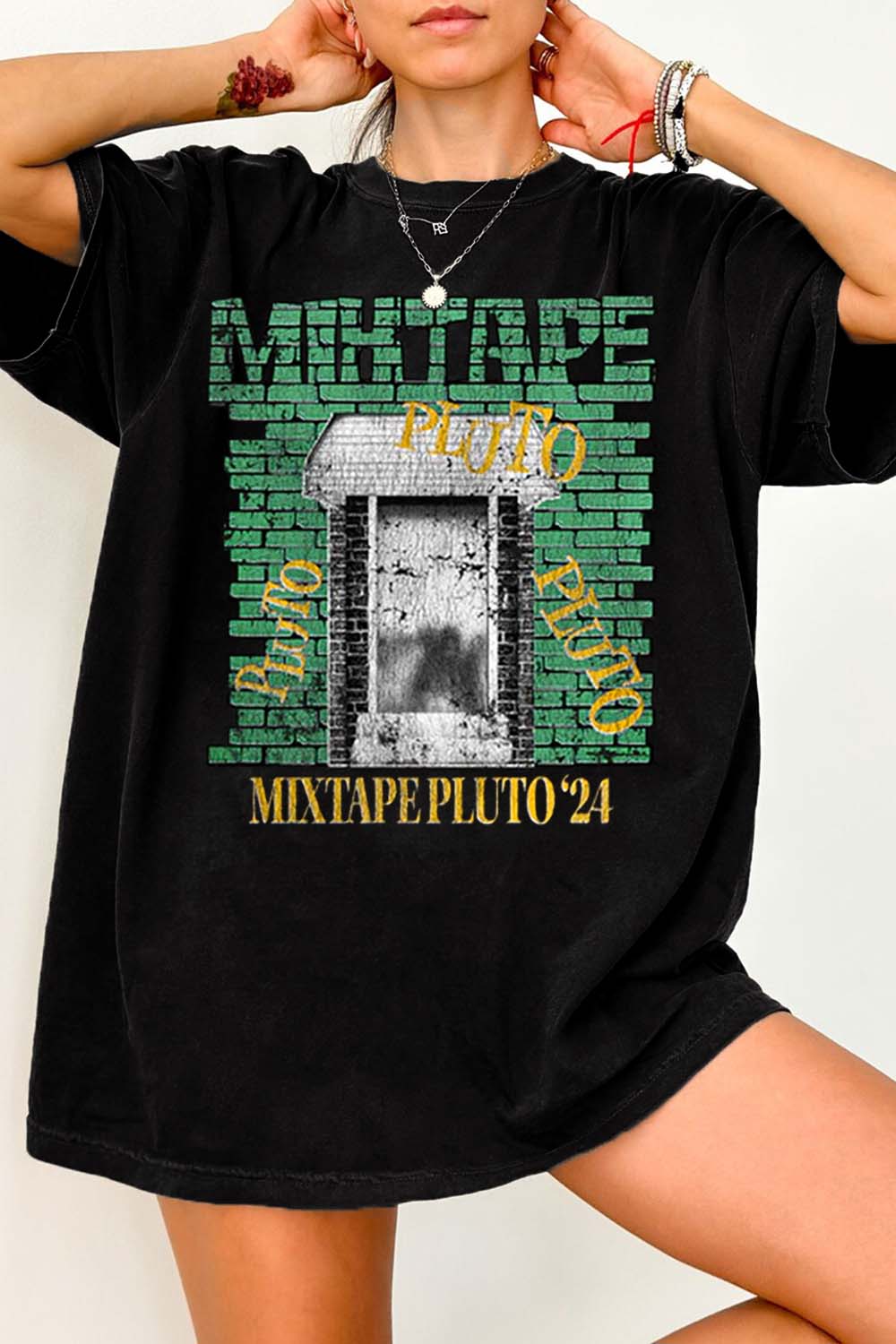 T-Shirt Mixtape Pluto- Merch, Shirt Mixtape Pluto- Future Fan For Women