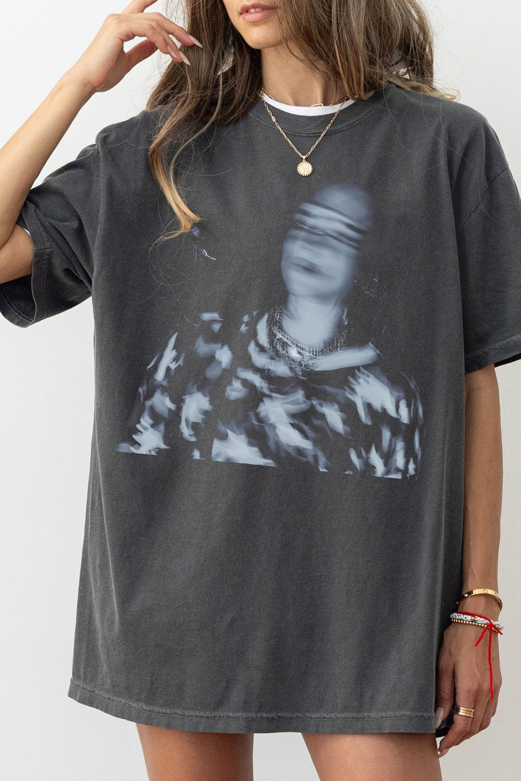 New T-Shirt Msg Night Merch, Shirt Msg Night Ver.2 For Women
